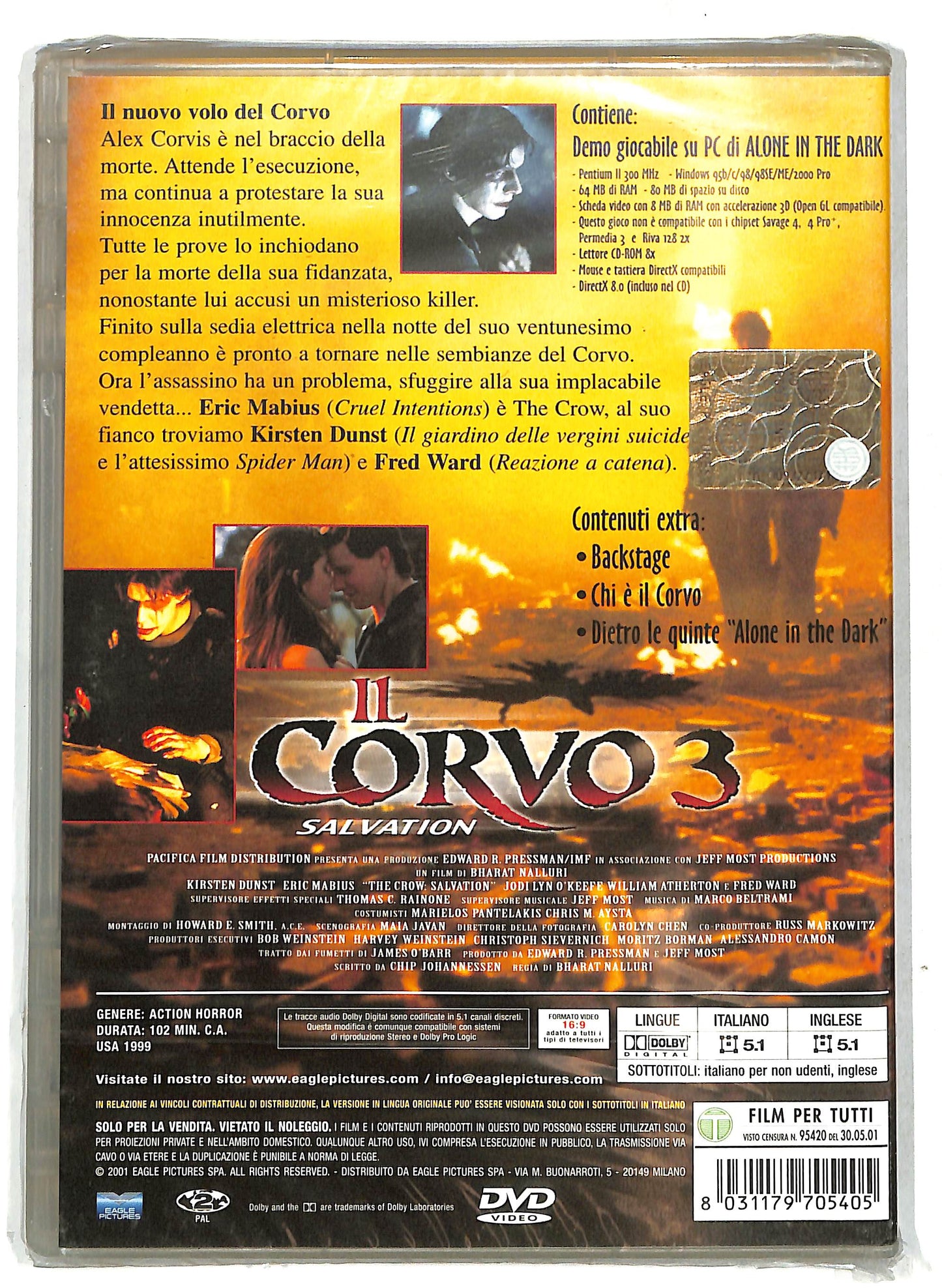 EBOND Il corvo 3 - Salvation DVD D718960