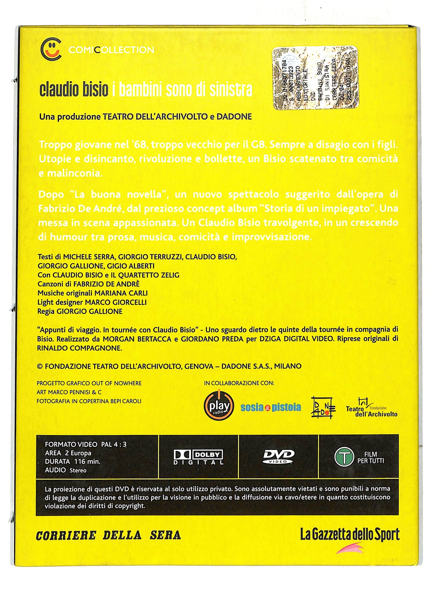 EBOND Comicollection - Bisio - I bambibi sono di.. vol.4 EDITORIALE DVD D719055