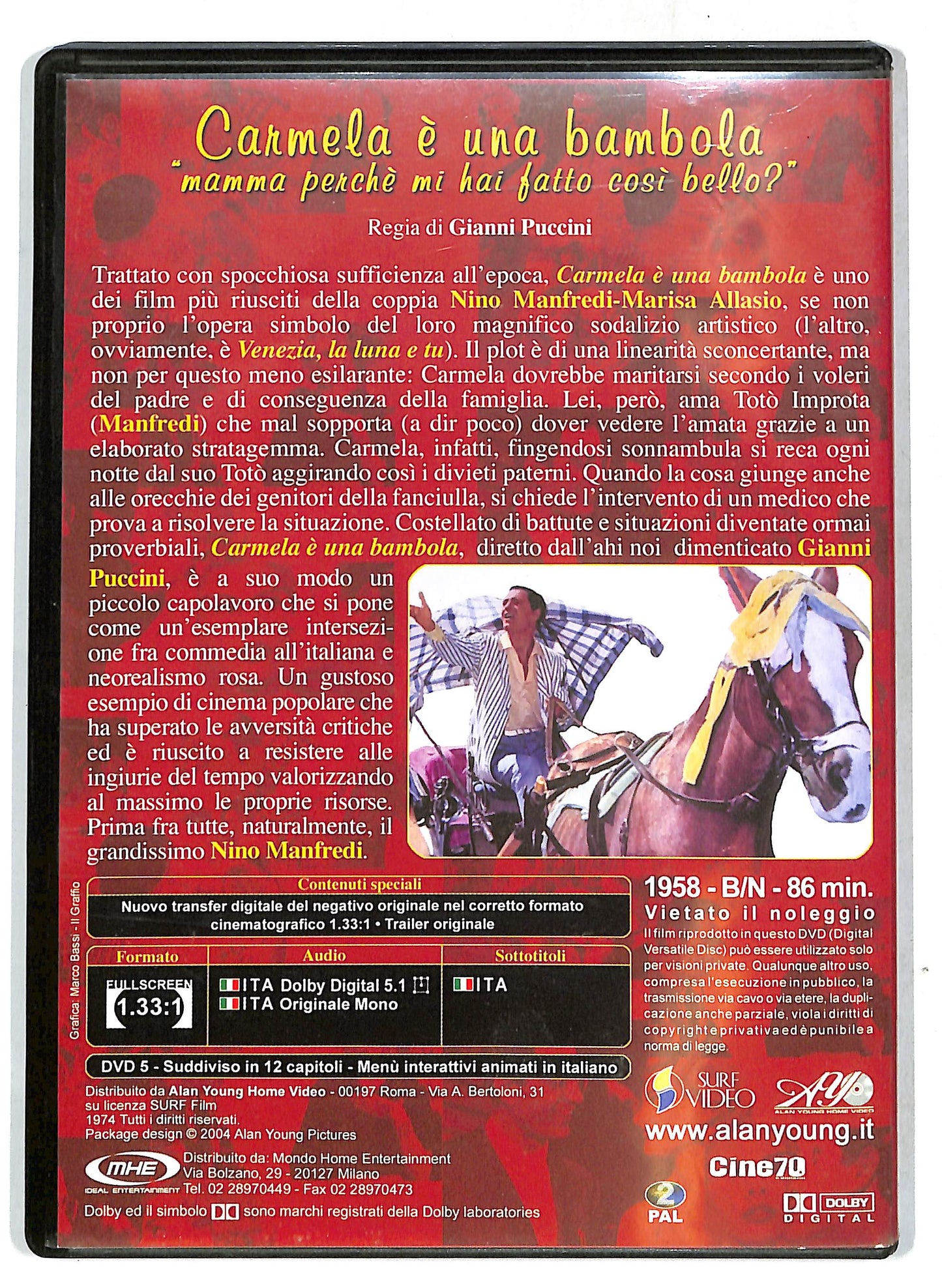 EBOND Carmela e una bambola EDITORIALE DVD D719164