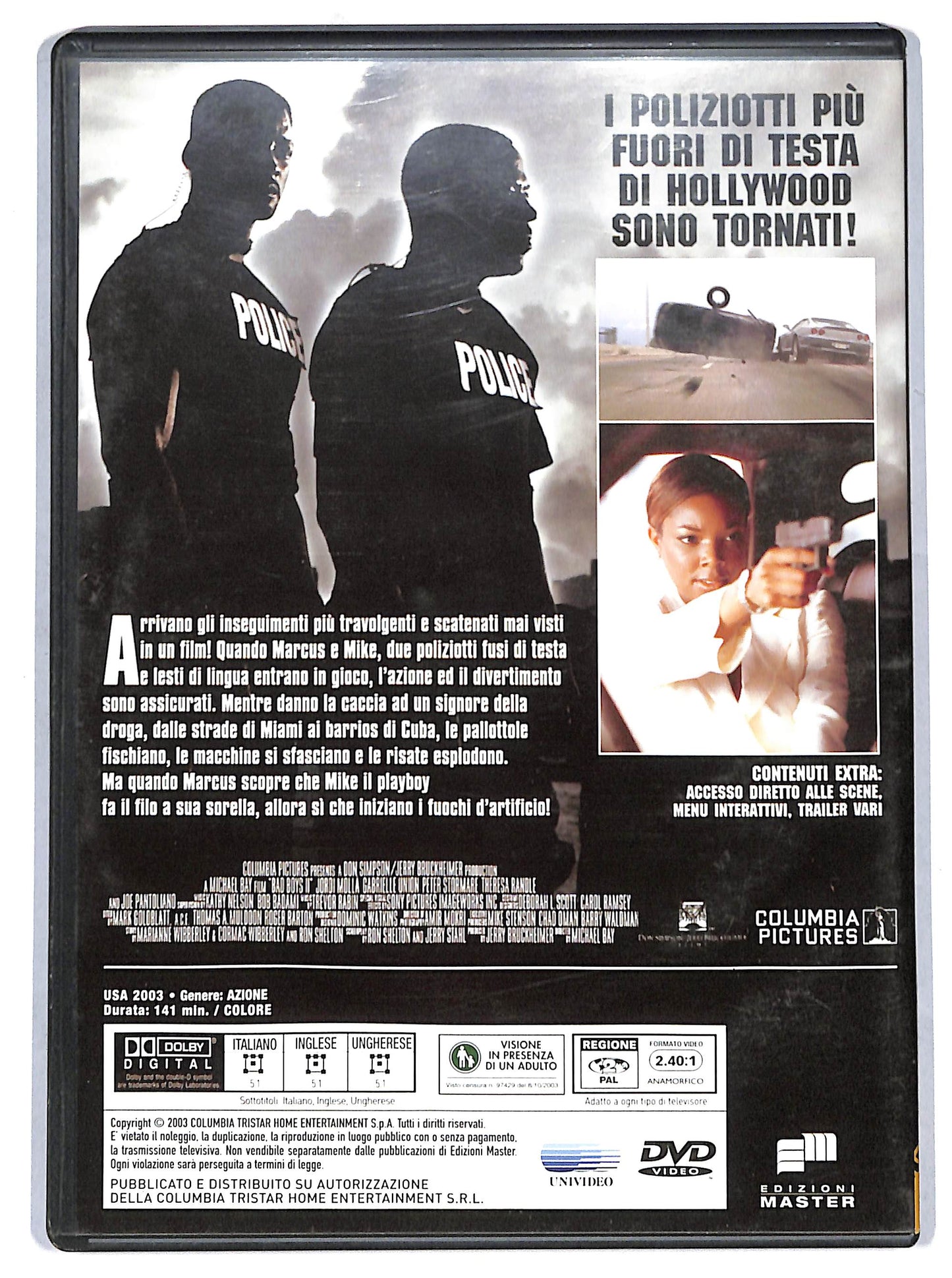 EBOND Bad Boys II EDITORIALE DVD D719212