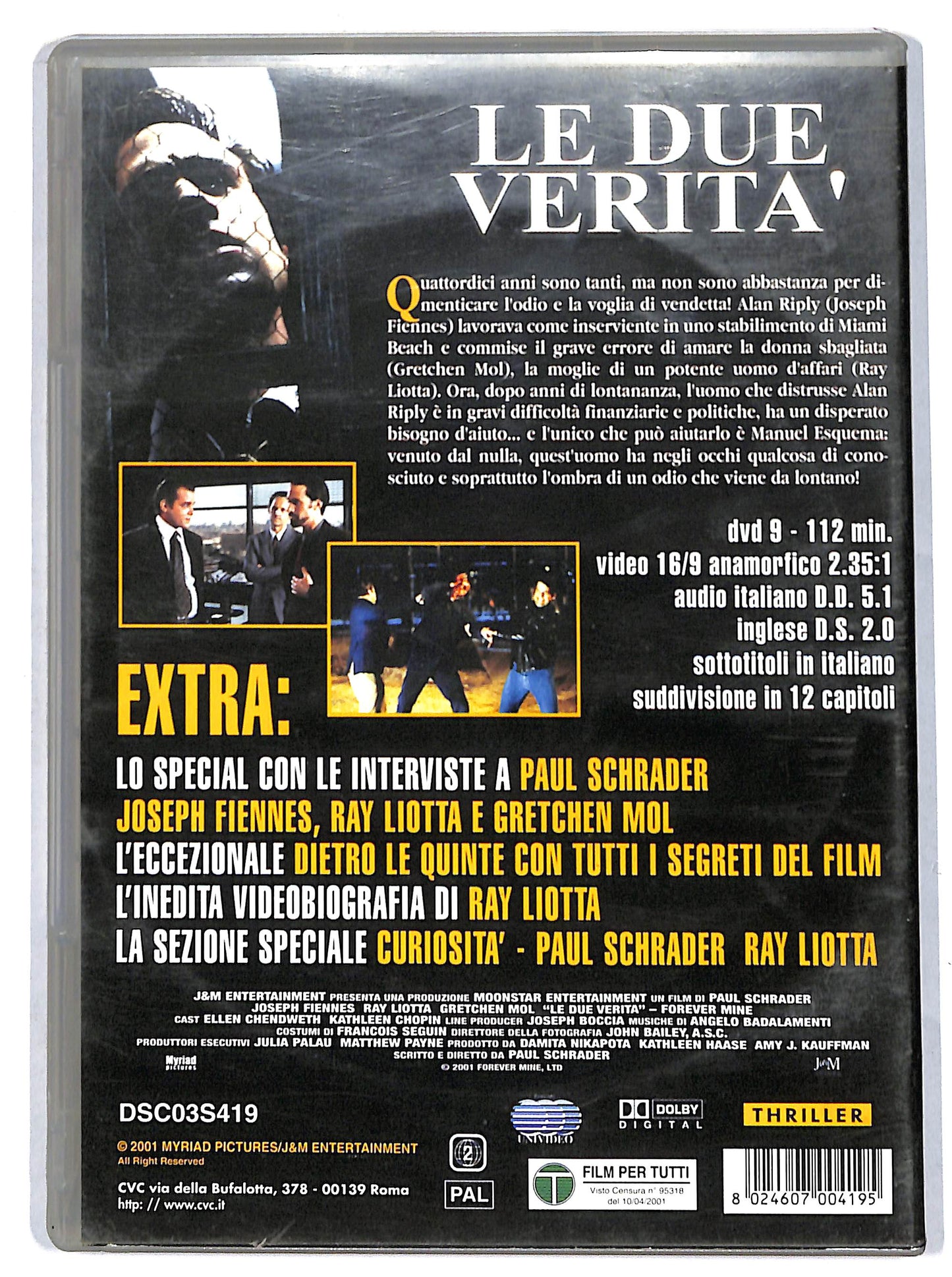 EBOND Le due verita DVD D719239