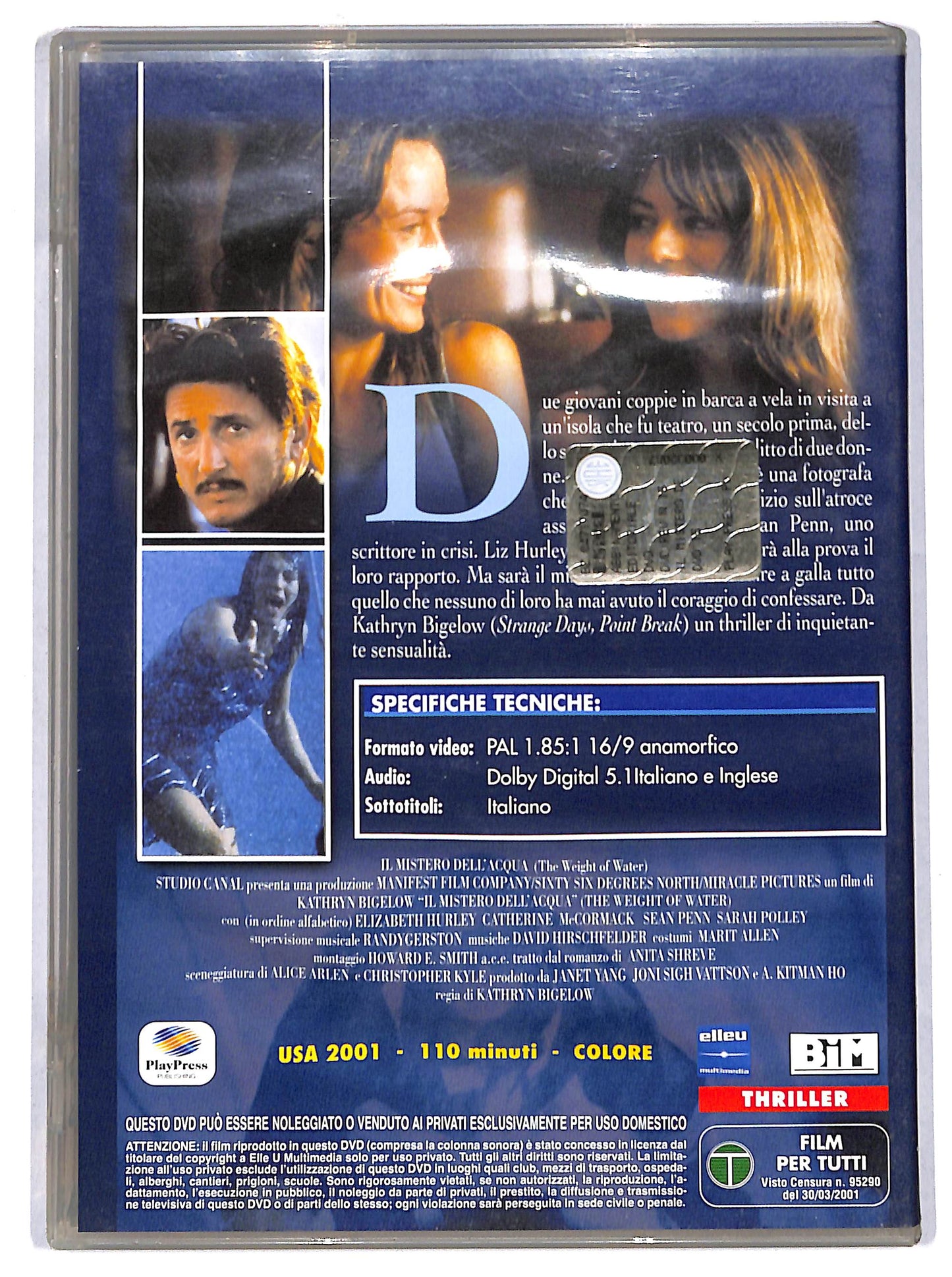 EBOND Il mistero dell'acqua EDITORIALE DVD D719262