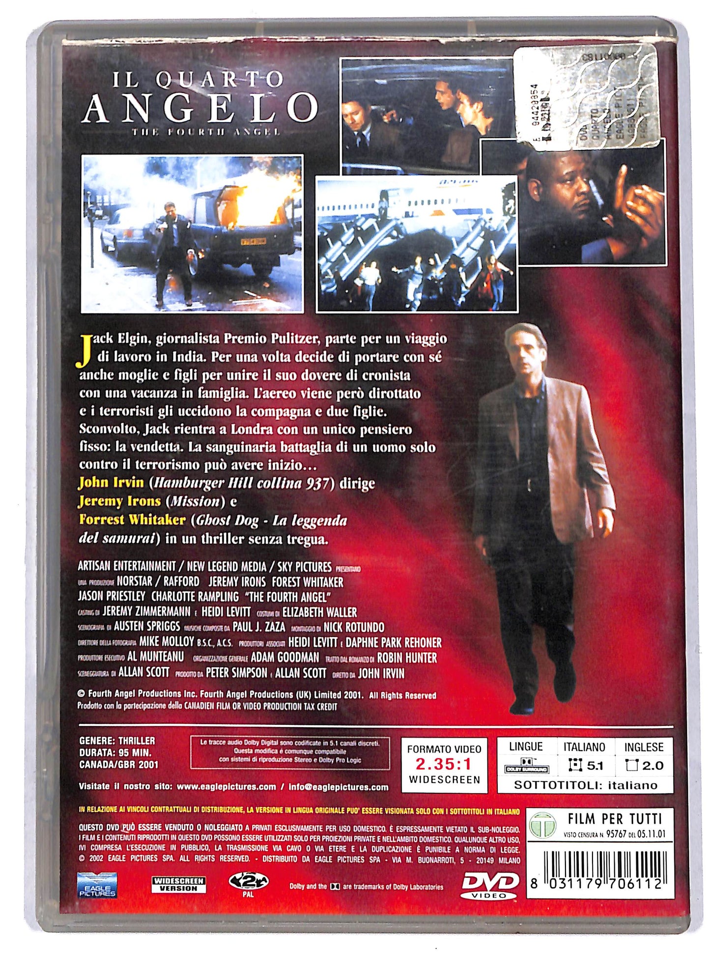 EBOND Il Quarto Angelo NOLEGGIO DVD D719303