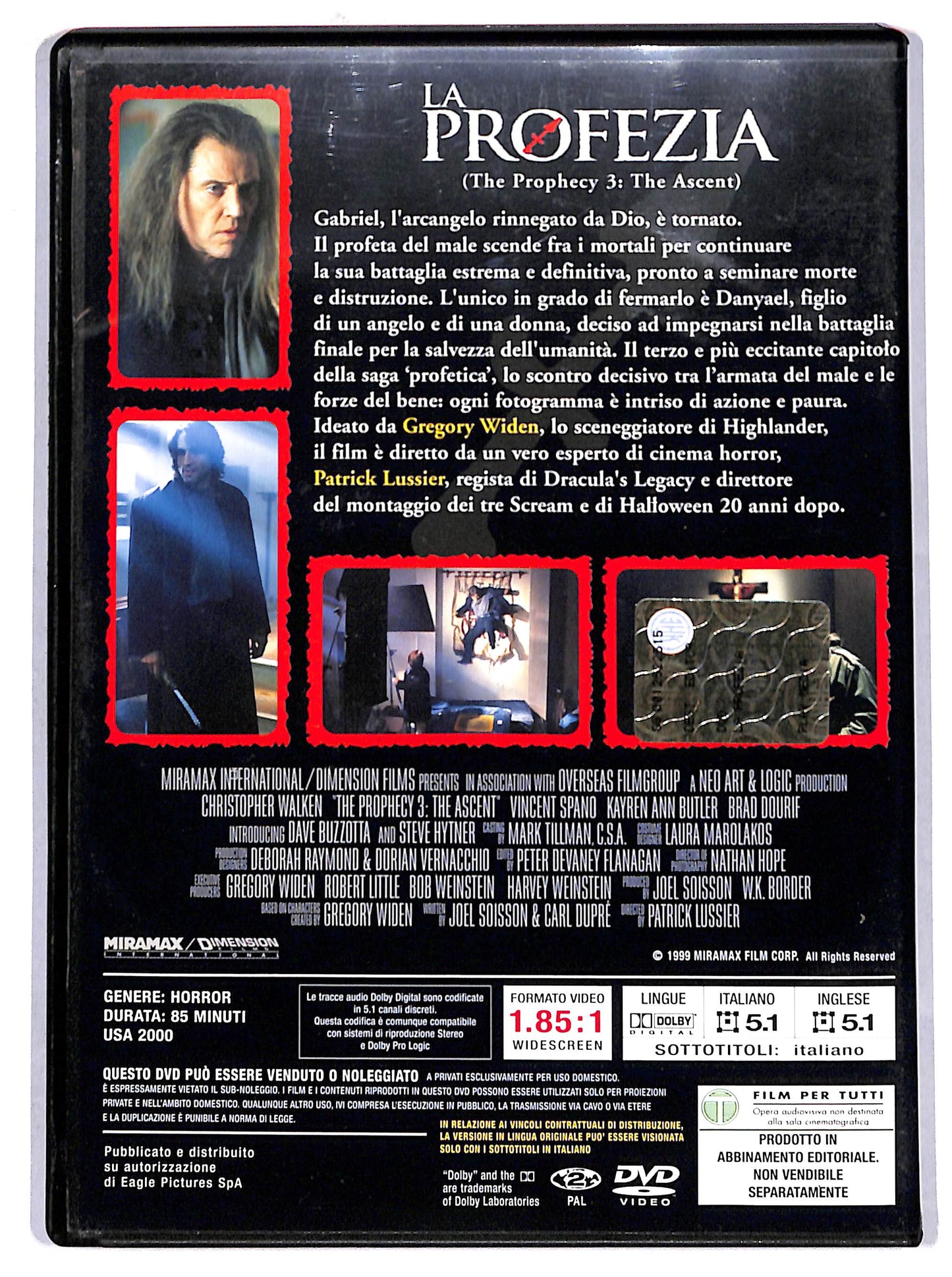 EBOND La profezia EDITORIALE DVD D719352