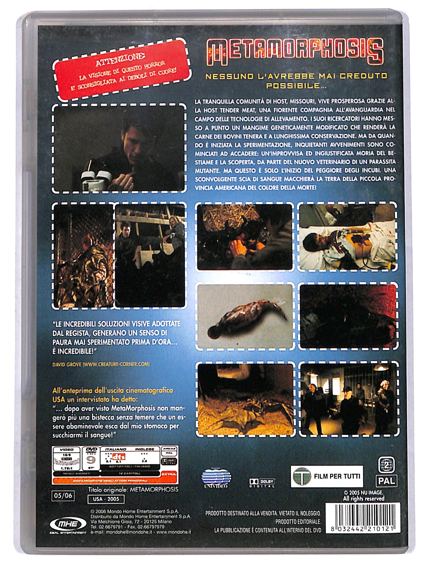 EBOND metamorphosis DVD D719413