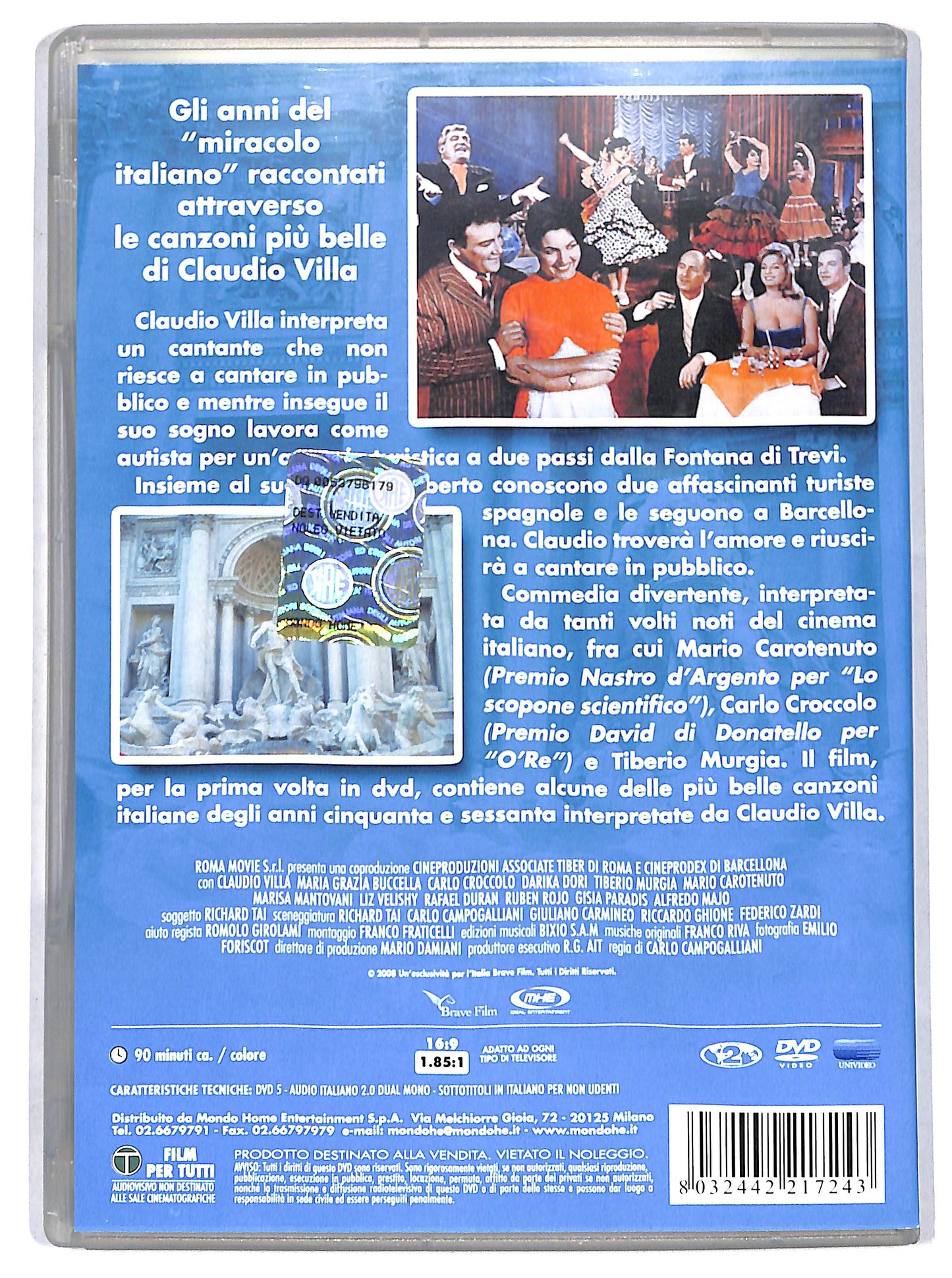 EBOND fontana di trevi DVD D719546