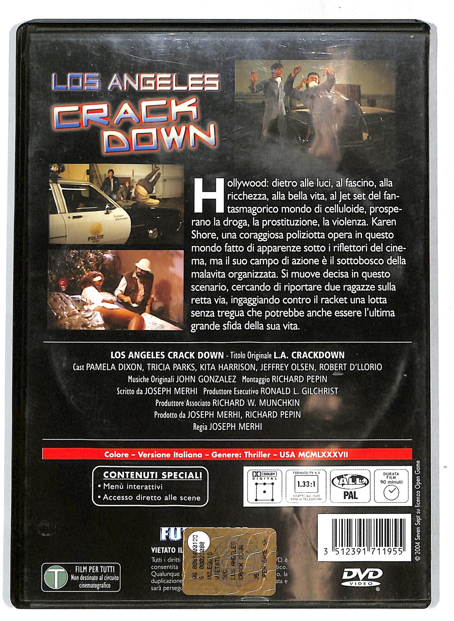 EBOND Los Angeles - Crack down DVD D719758