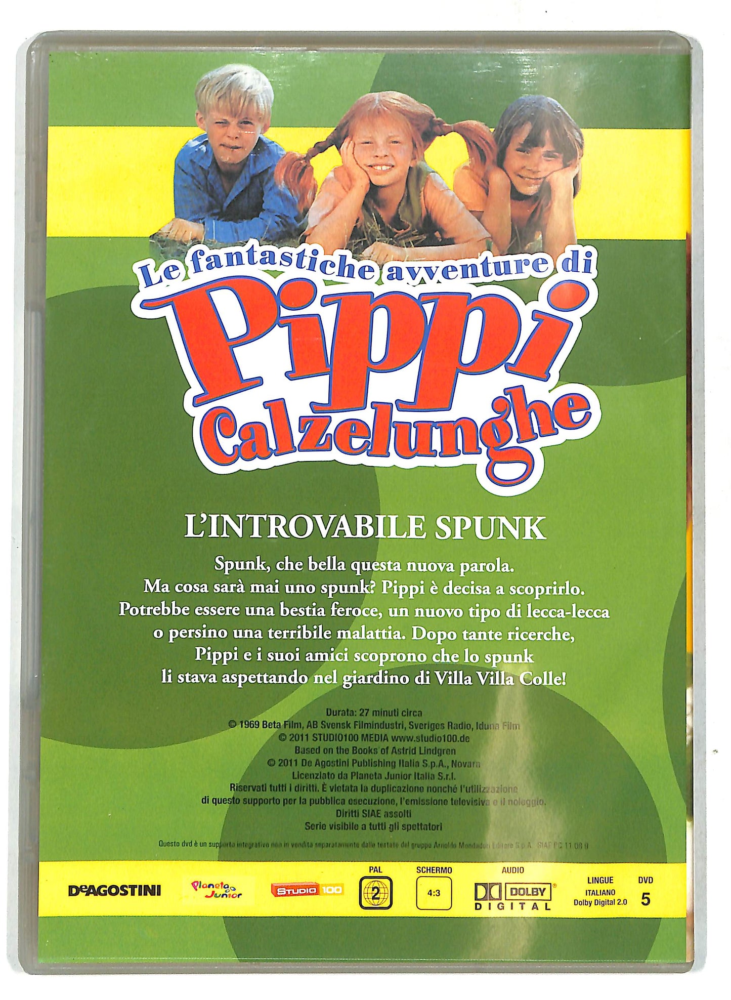 EBOND Pippi Calzelunghe Vol.9 - L'introvabile Spunk EDITORIALE DVD D719831