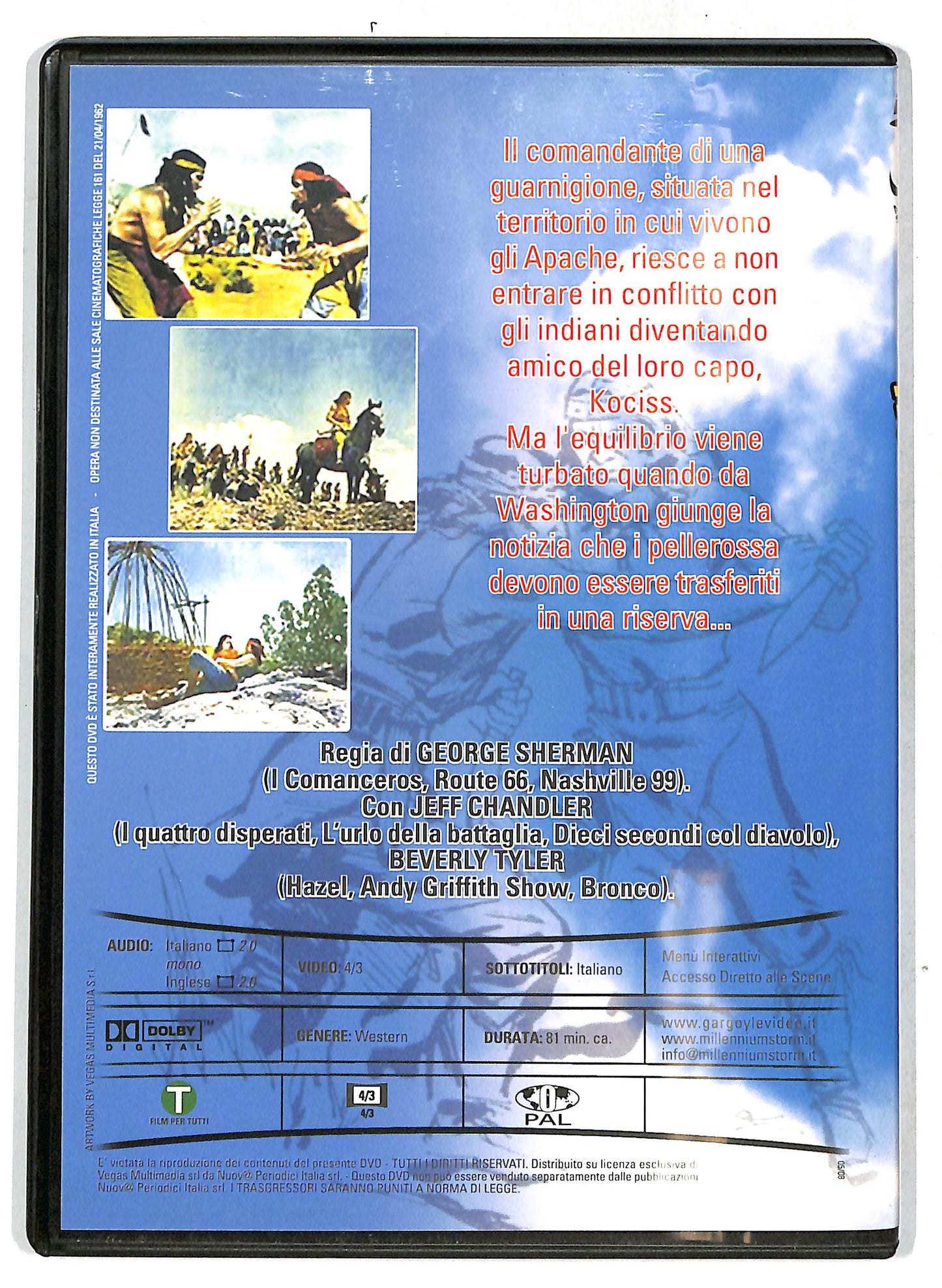 EBOND Kociss, l'eroe indiano EDITORIALE DVD D720045