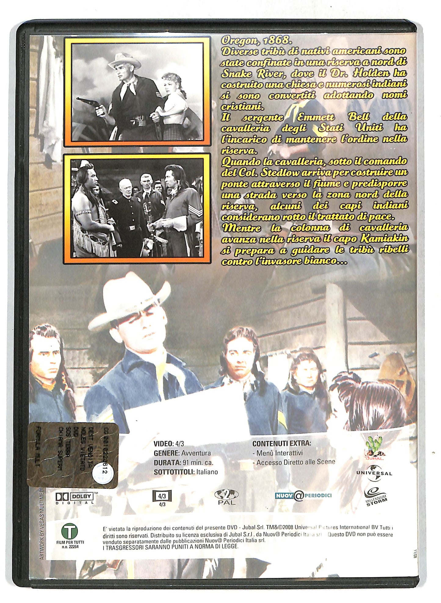 EBOND I Pilastri Del Cielo Di George Marshall DVD Editoriale EDITORIALE D720049