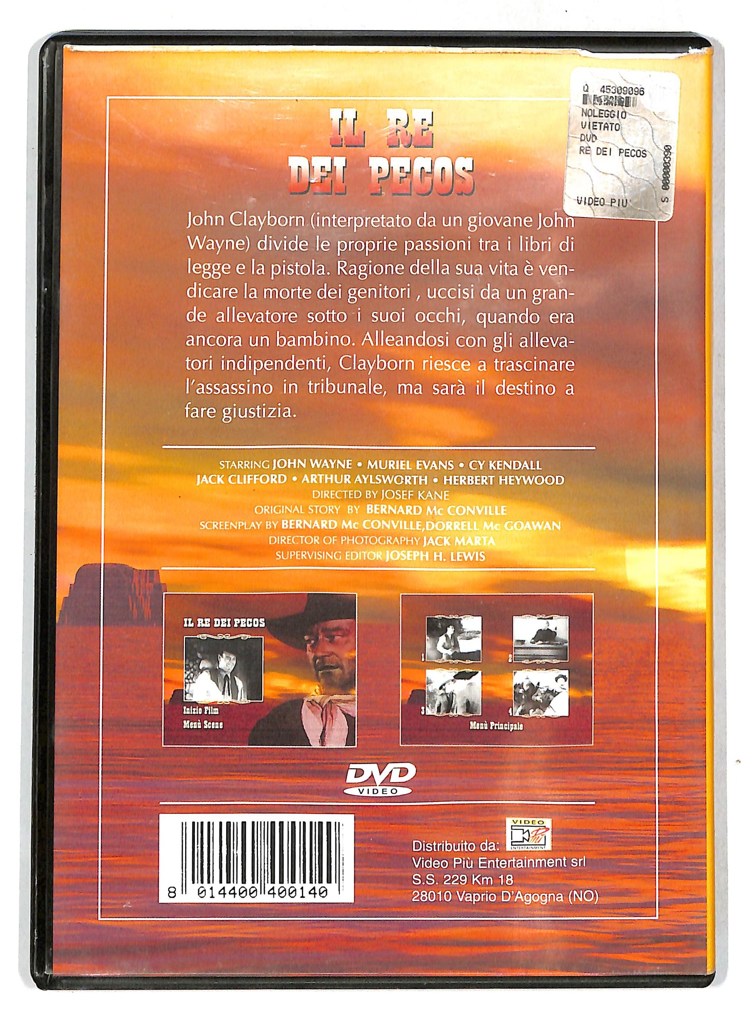 EBOND Il Re Dei Pecos DVD D720052