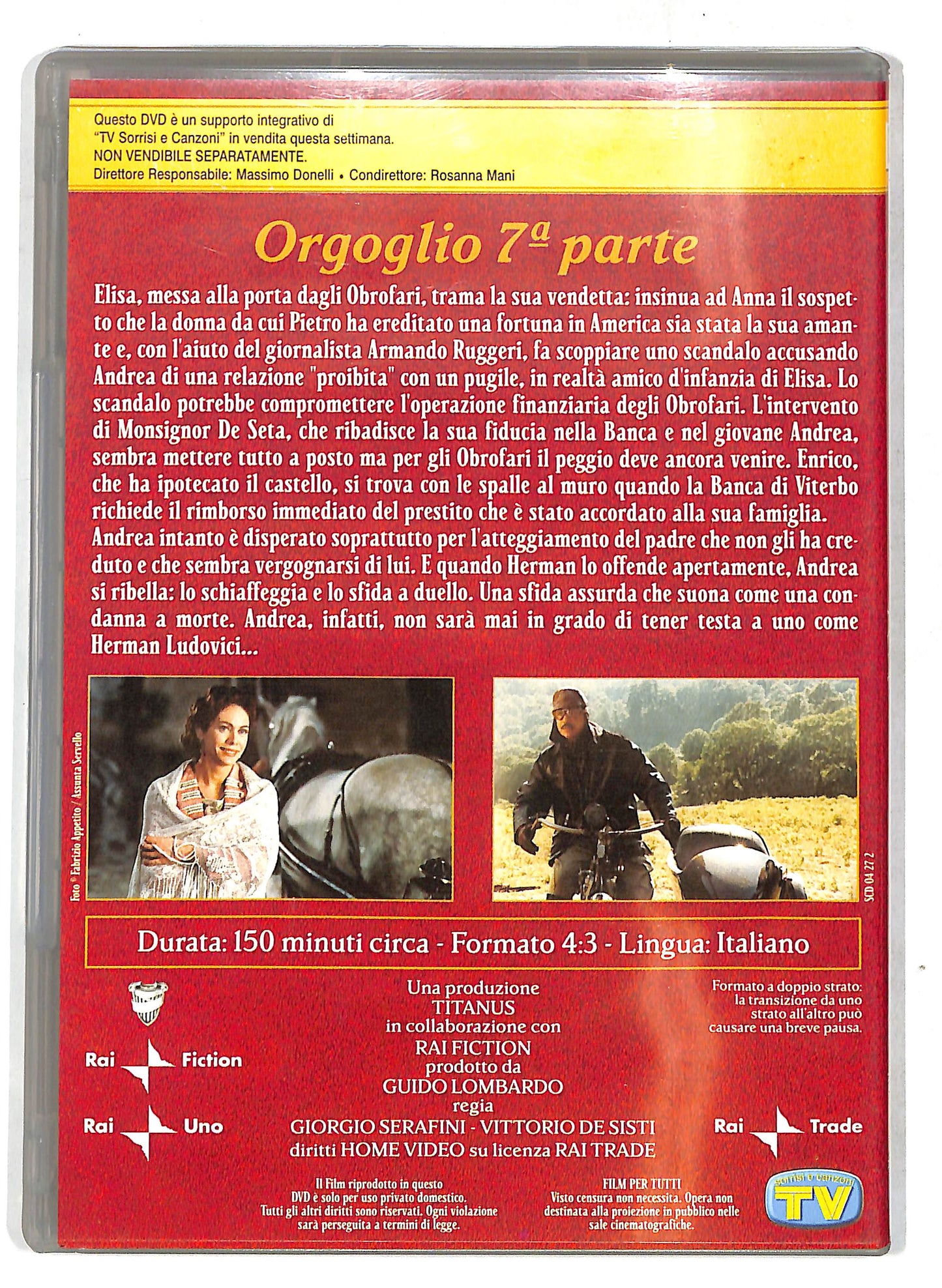 EBOND Orgoglio Parte 7 EDITORIALE DVD D720056