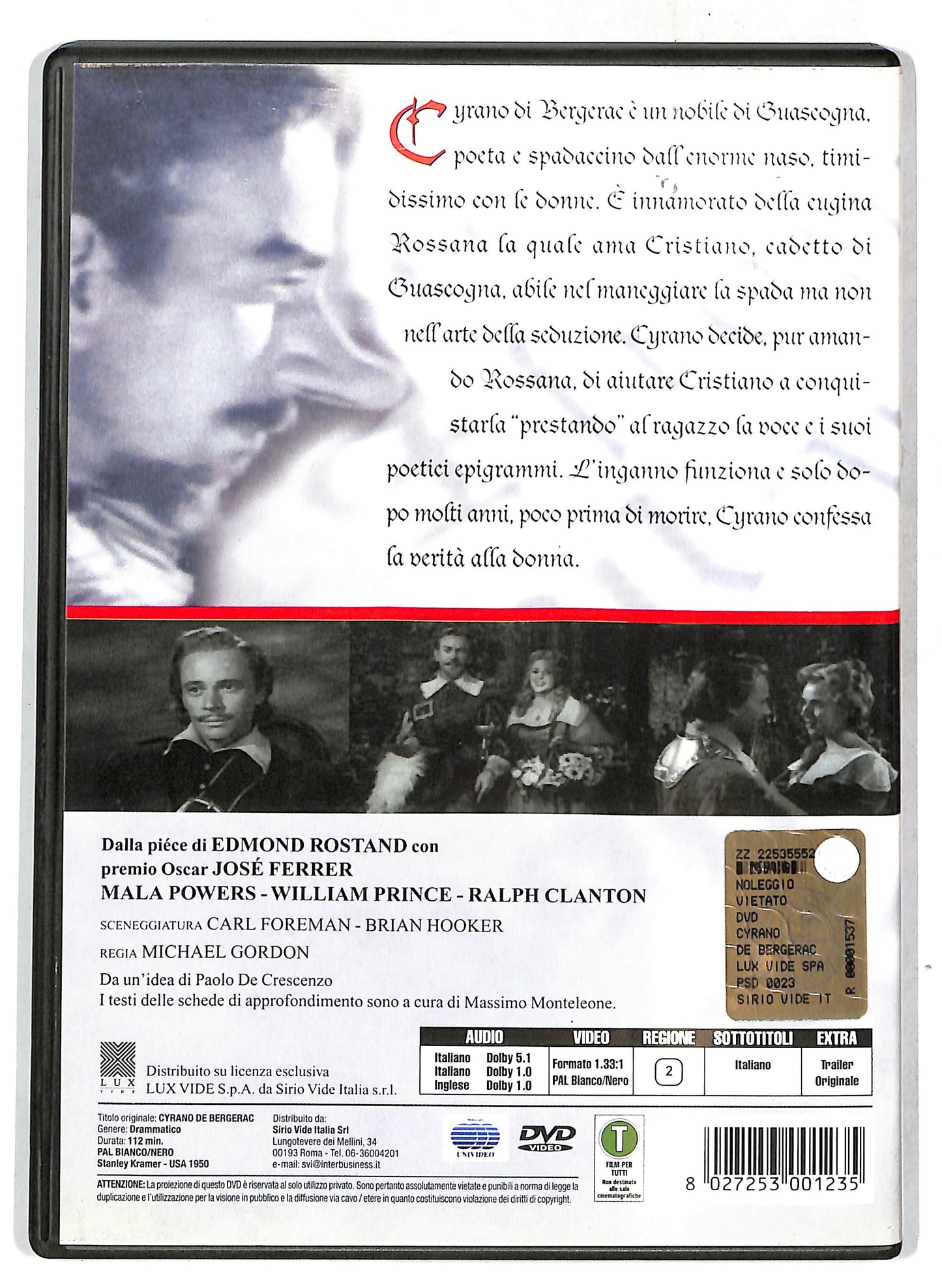 EBOND Cyrano de Bergerac DVD D720059