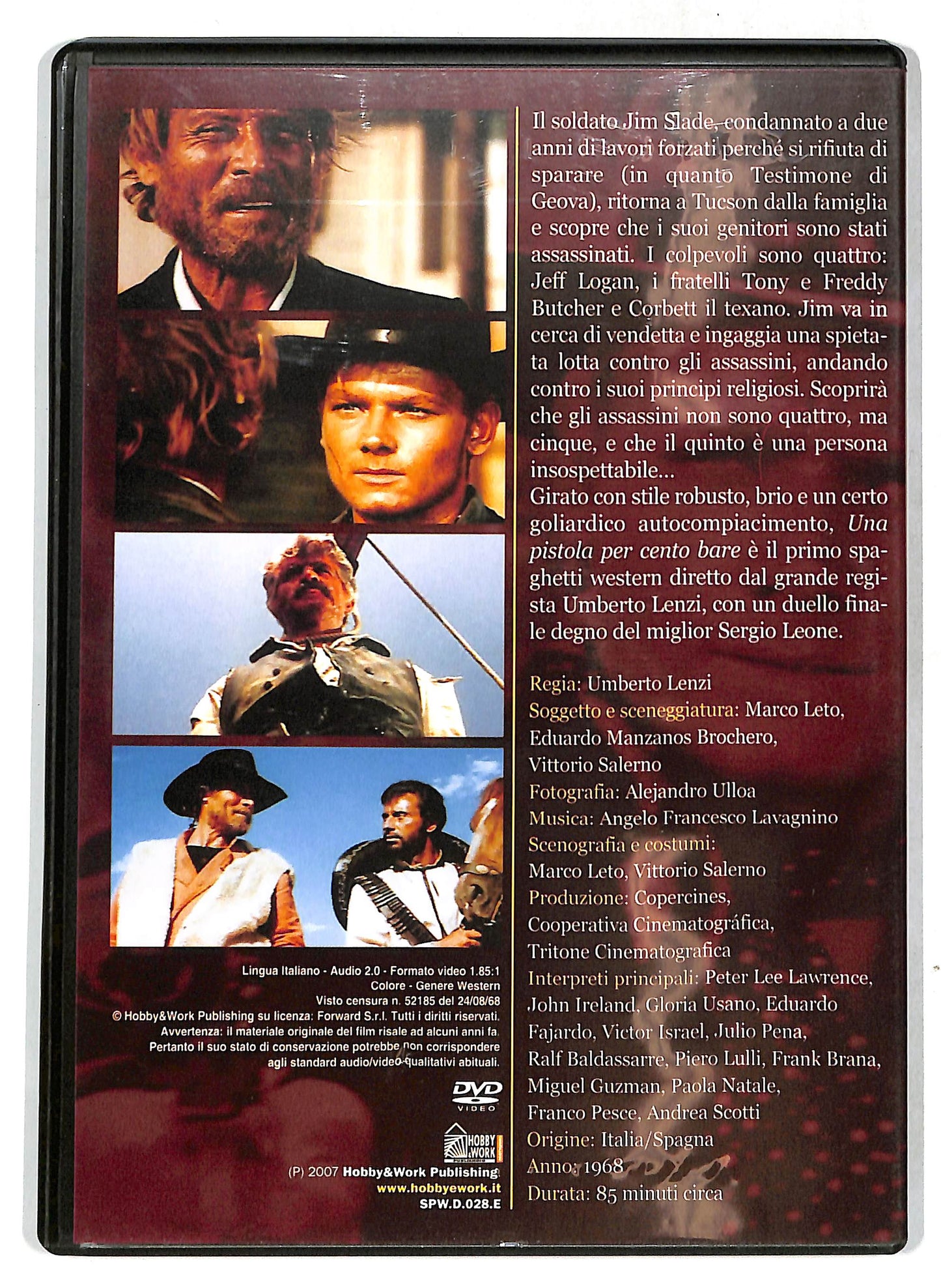 EBOND Una pistola per cento bare EDITORIALE DVD D720111