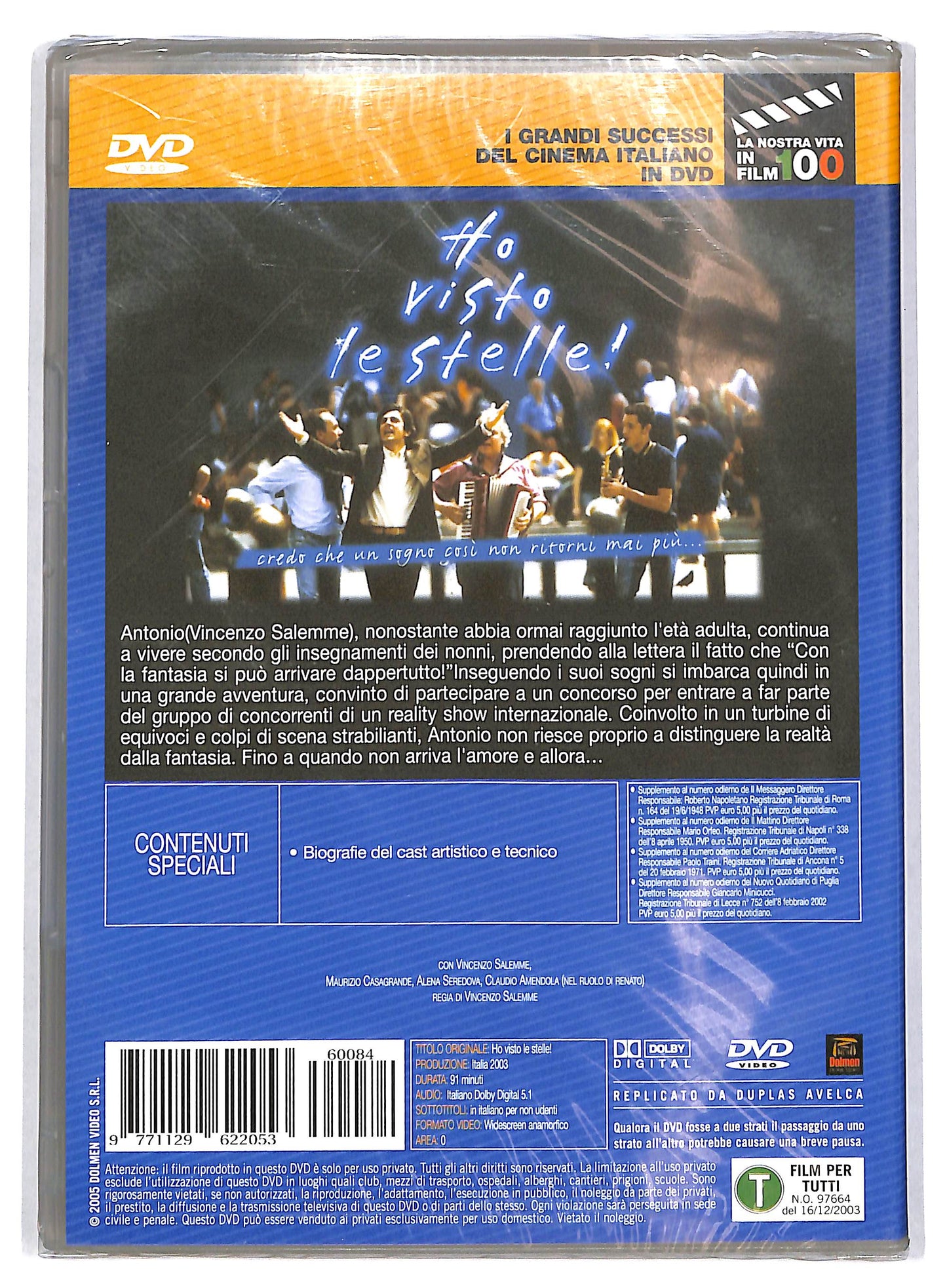 EBOND Cinema italiano - Ho visto le stelle! vol.84 EDITORIALE DVD D720154