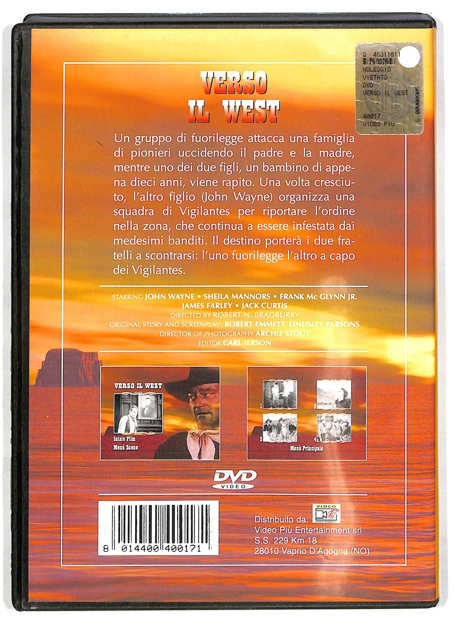 EBOND Verso Il West! DVD D720224