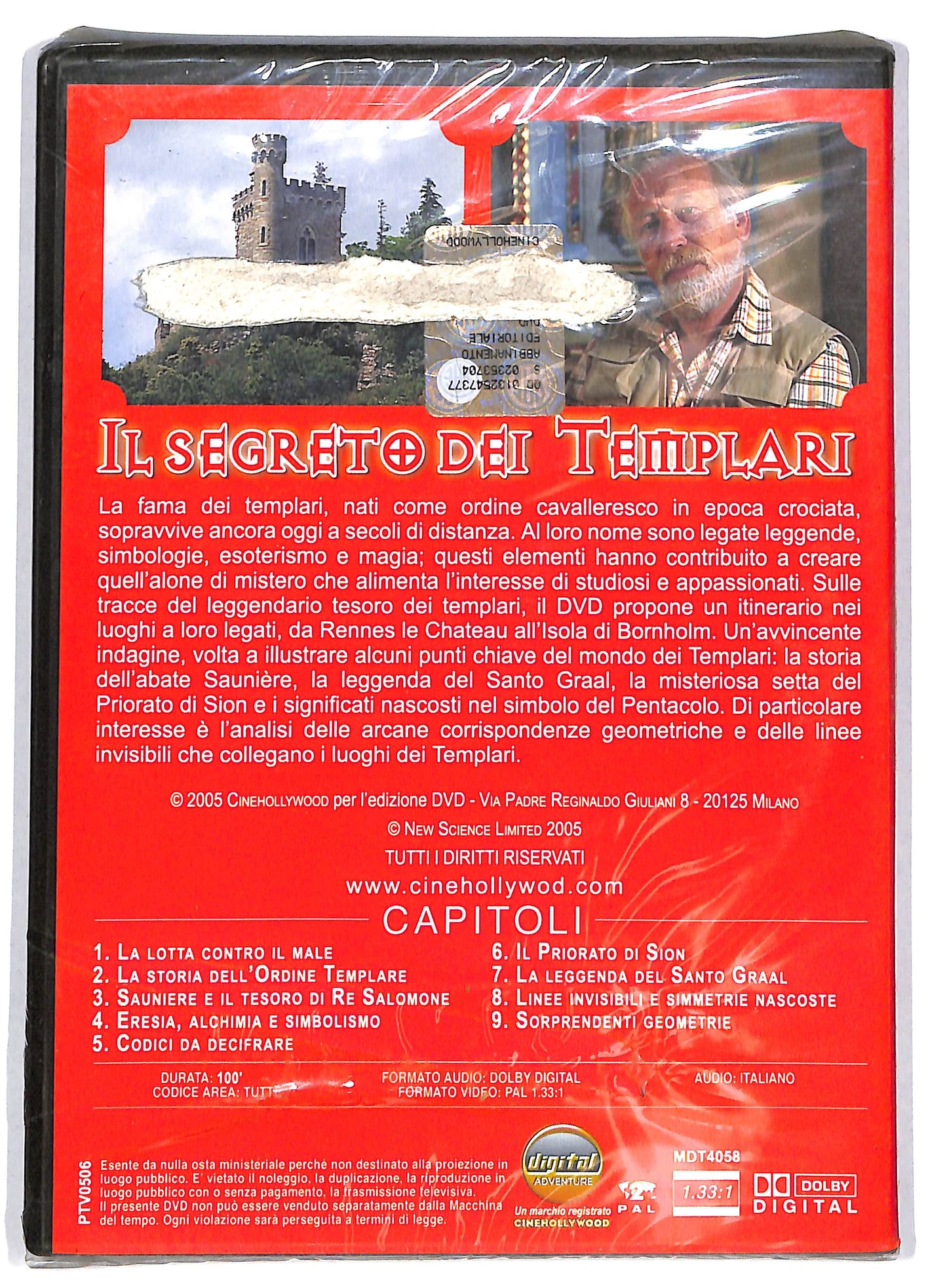EBOND il segreto dei templari EDITORIALE DVD D720310