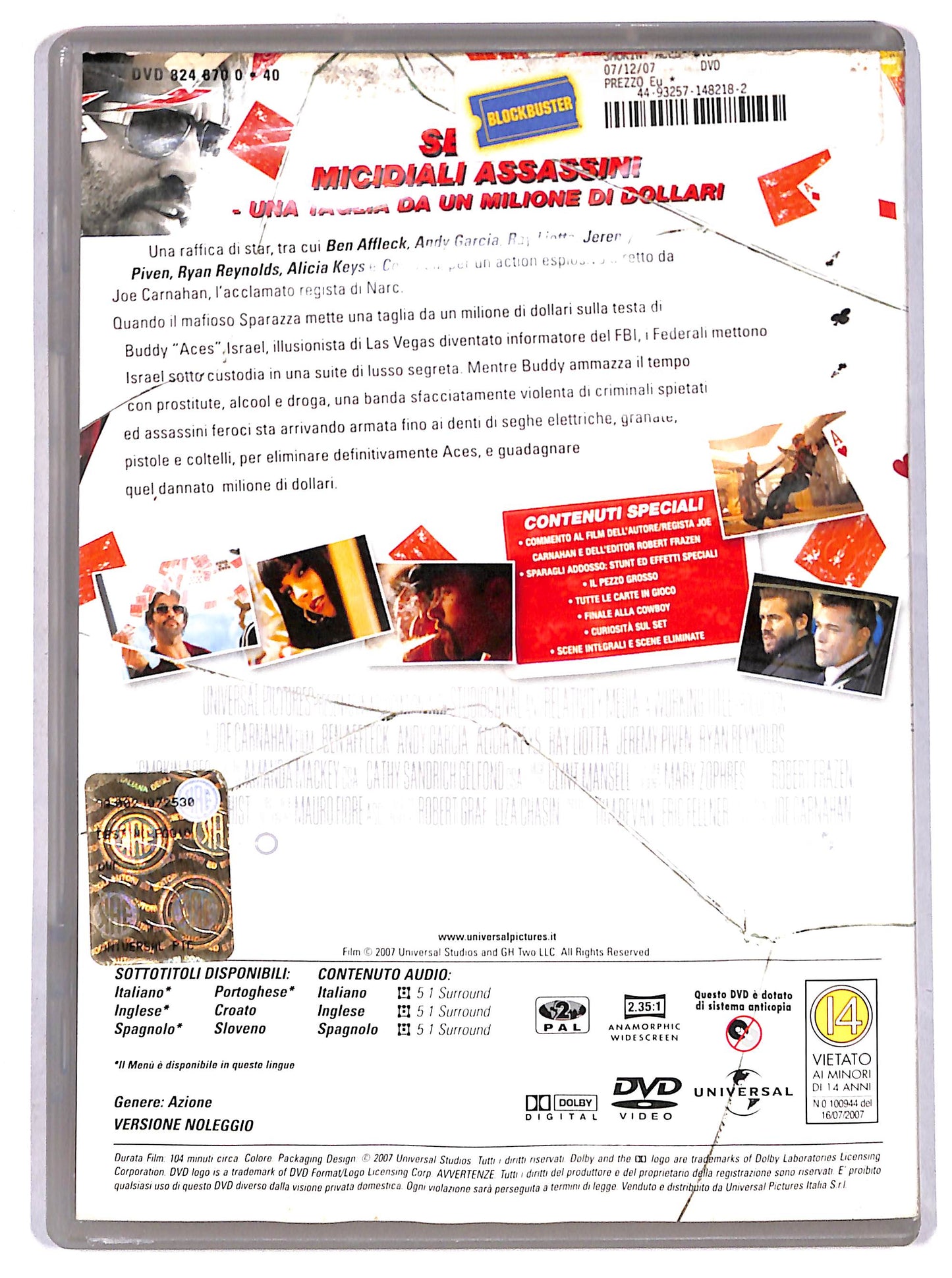 EBOND smokin'aces NOLEGGIO DVD D720406