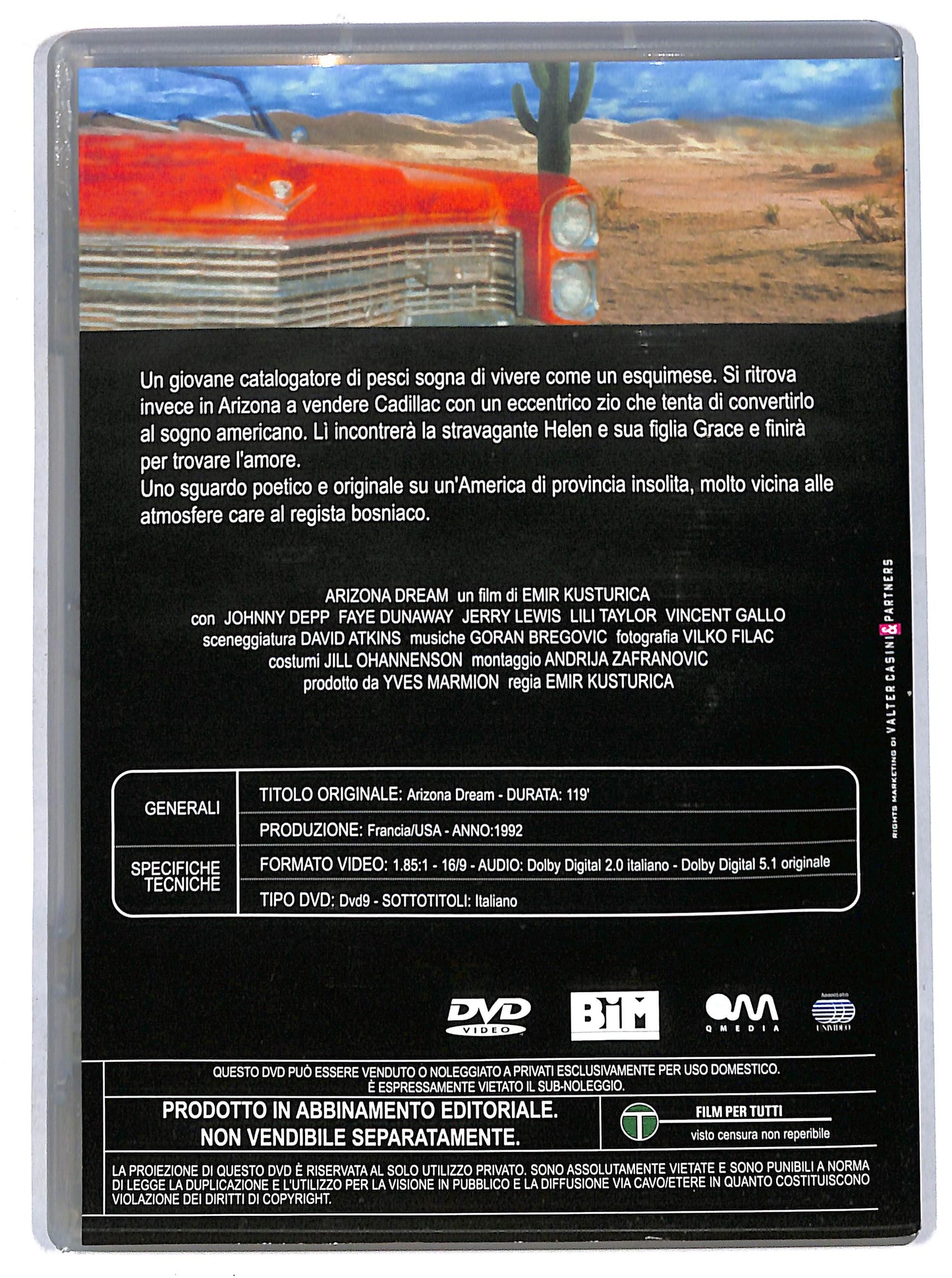 EBOND Arizona Dream EDITORIALE DVD D720421