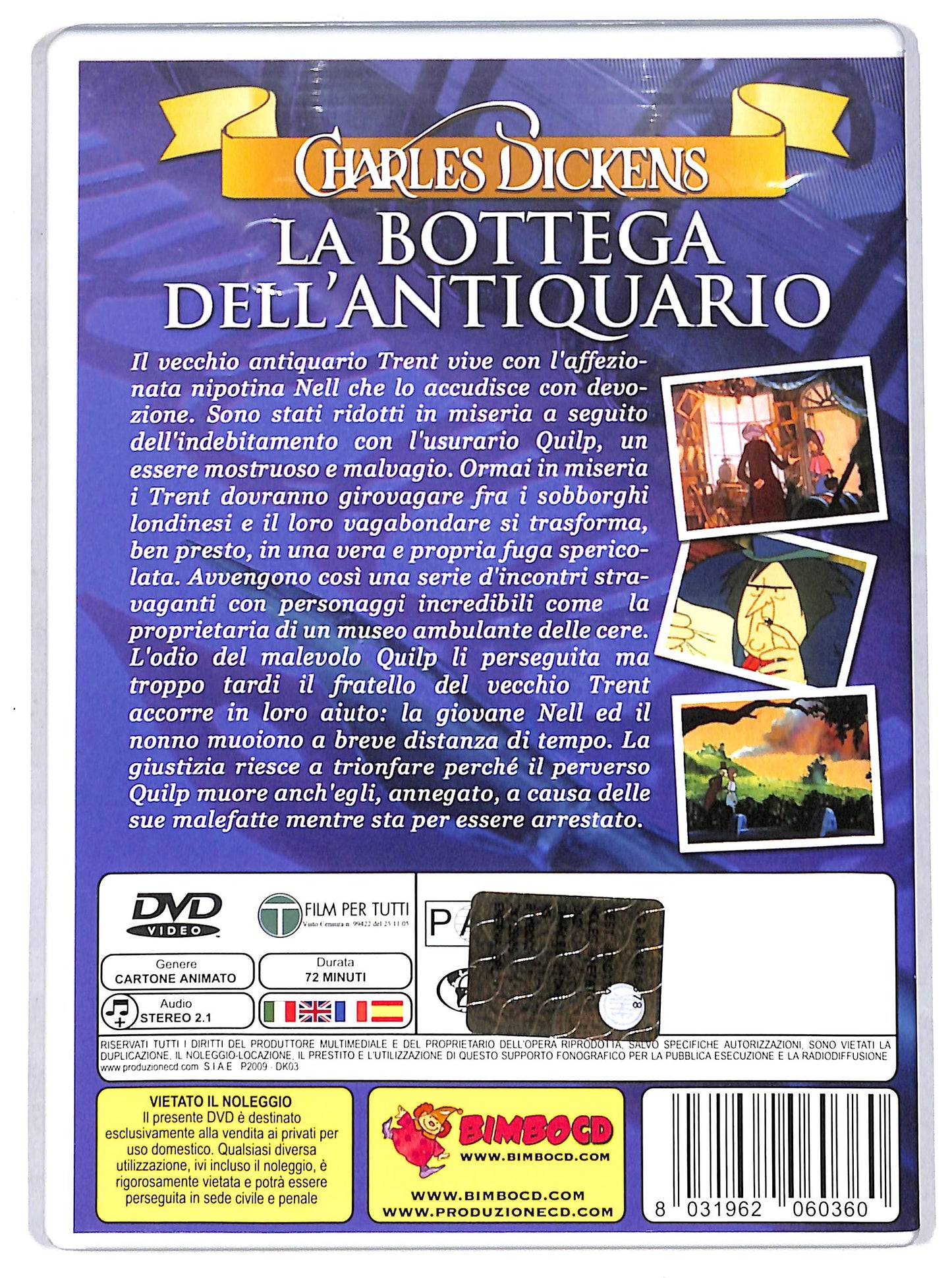 EBOND La bottega dell'antiquario DVD D720444