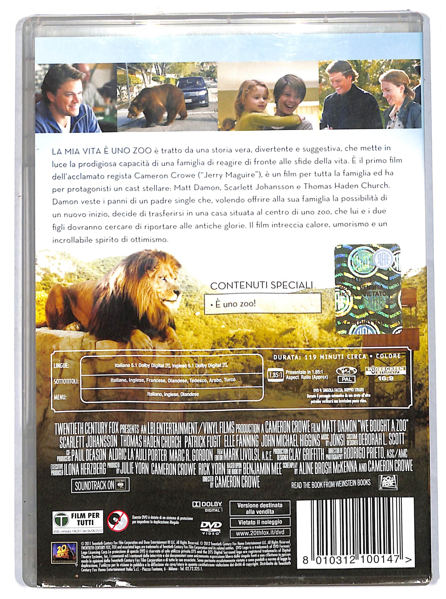 EBOND La Mia Vita e uno Zoo DVD D721036