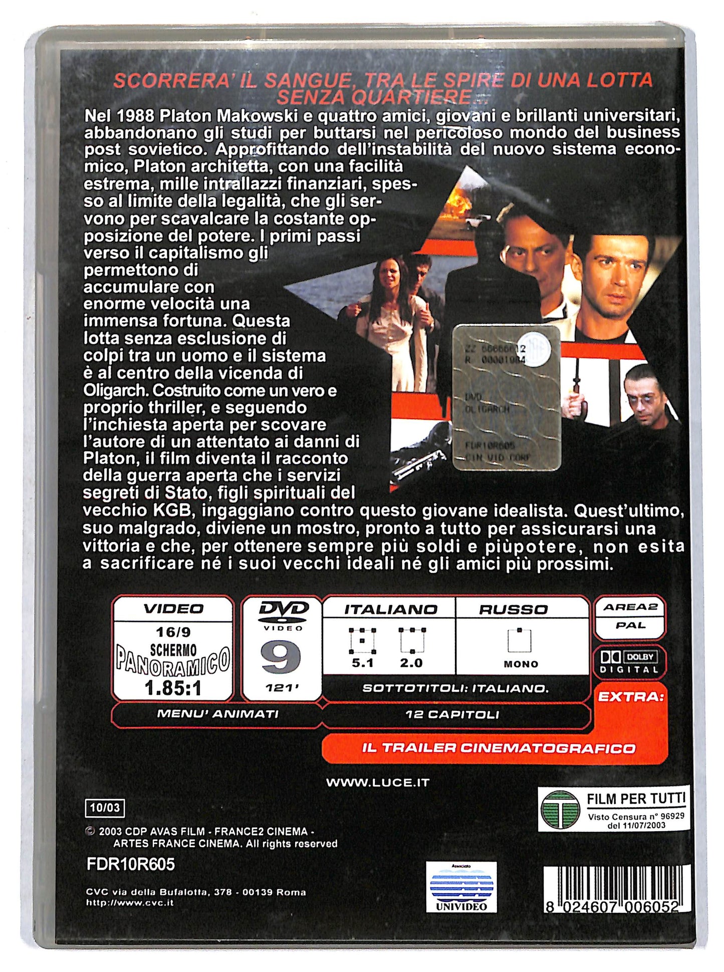 EBOND Oligarch l'impero del crimine DVD D721103