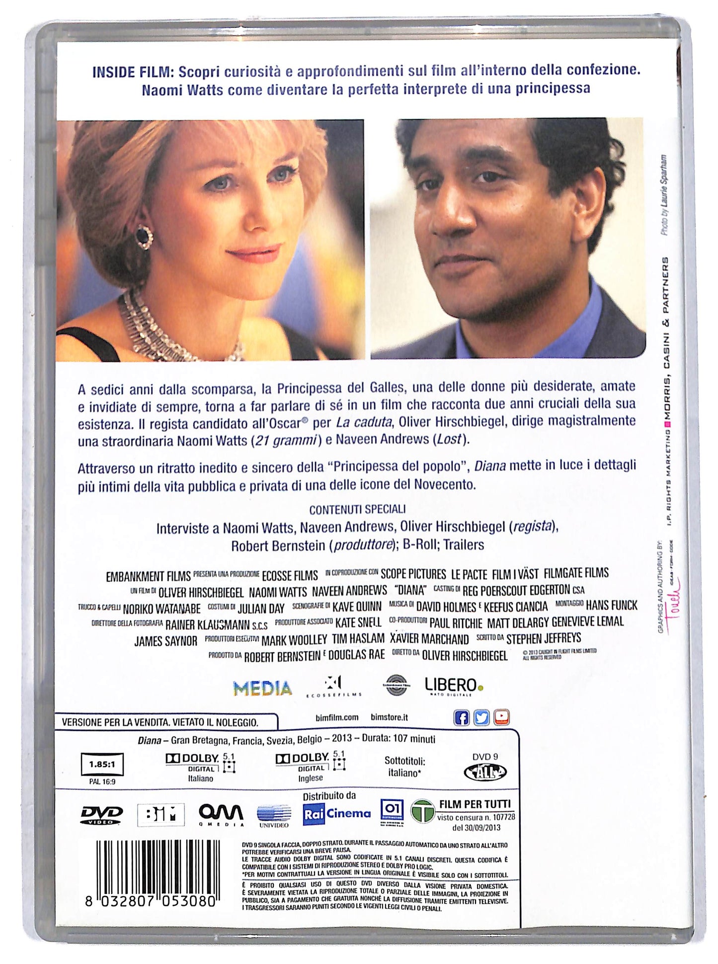 EBOND Diana - la storia segreta di lady d DVD D721145