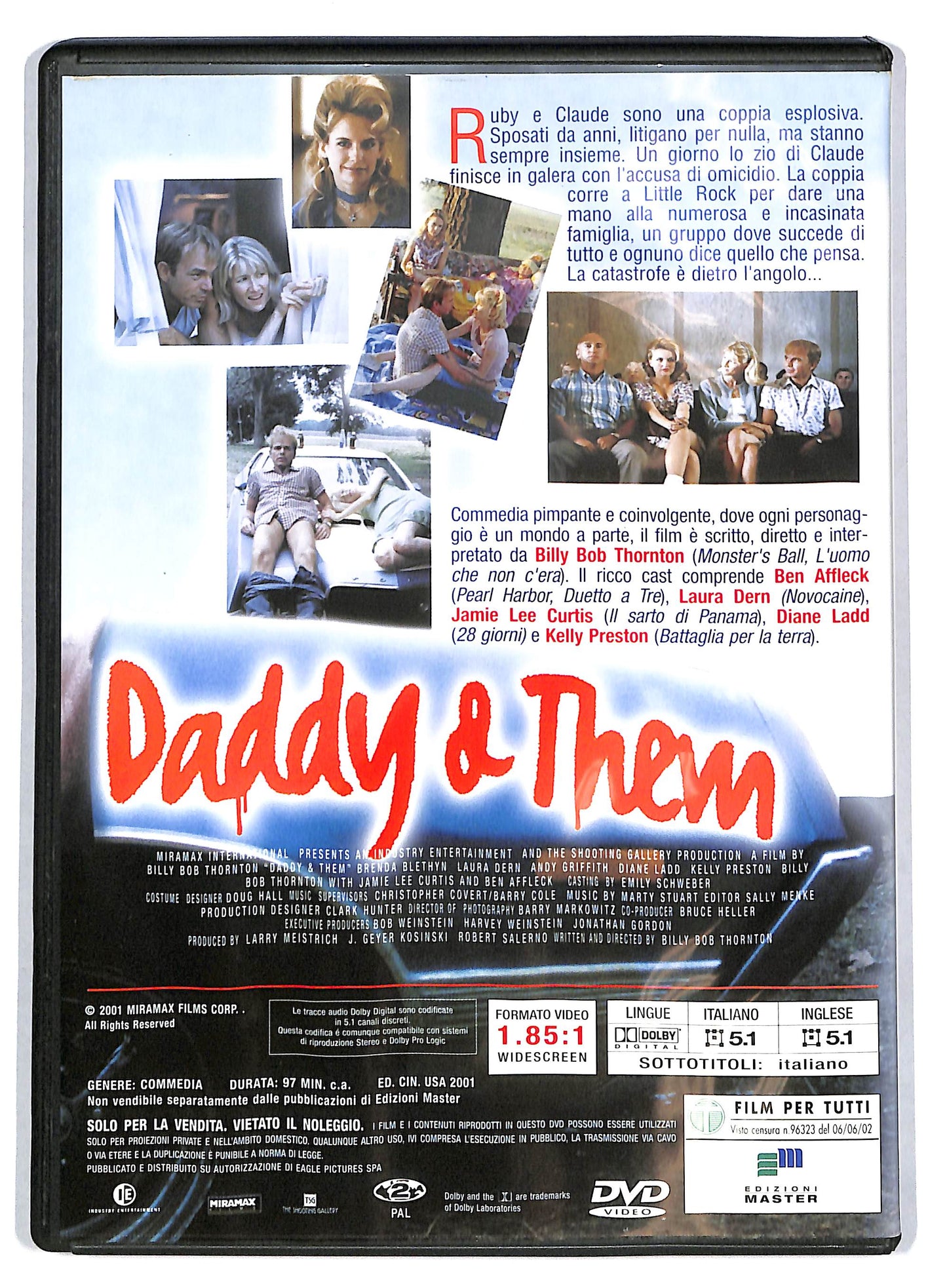 EBOND Daddy & Them EDITORIALE DVD D721224