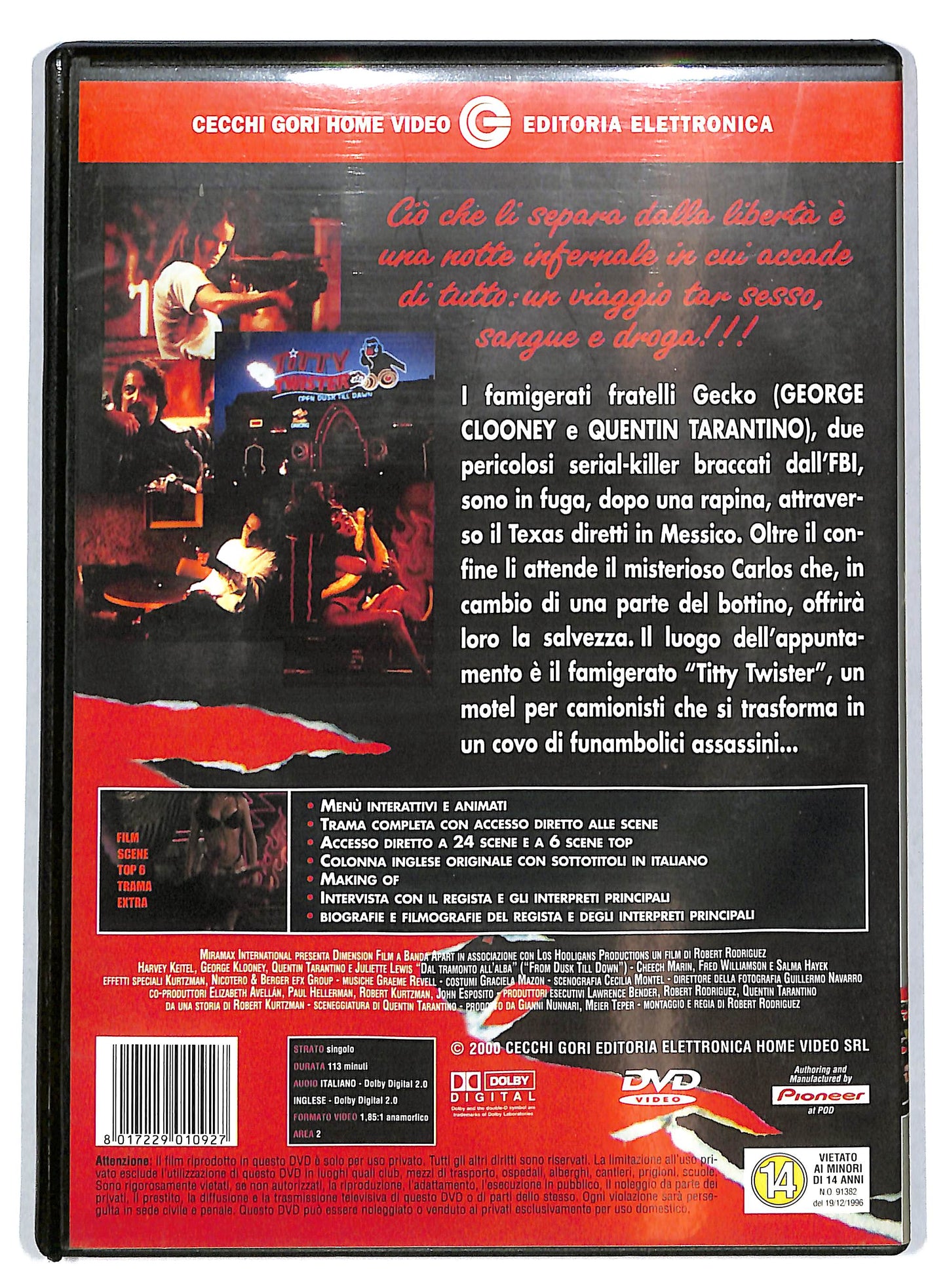 EBOND Dal tramonto all'alba DVD D721350