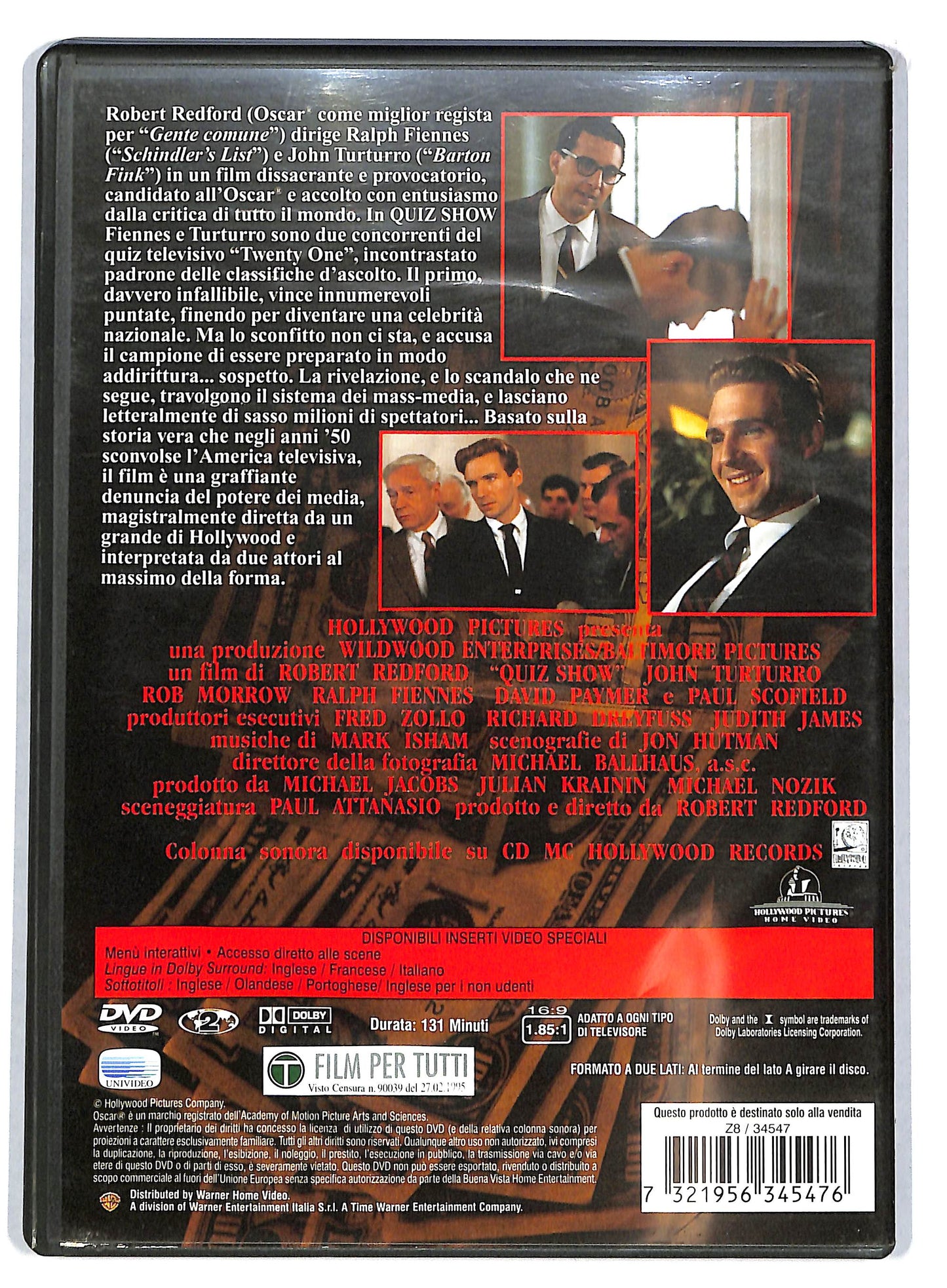 EBOND Quiz Show DVD D721356