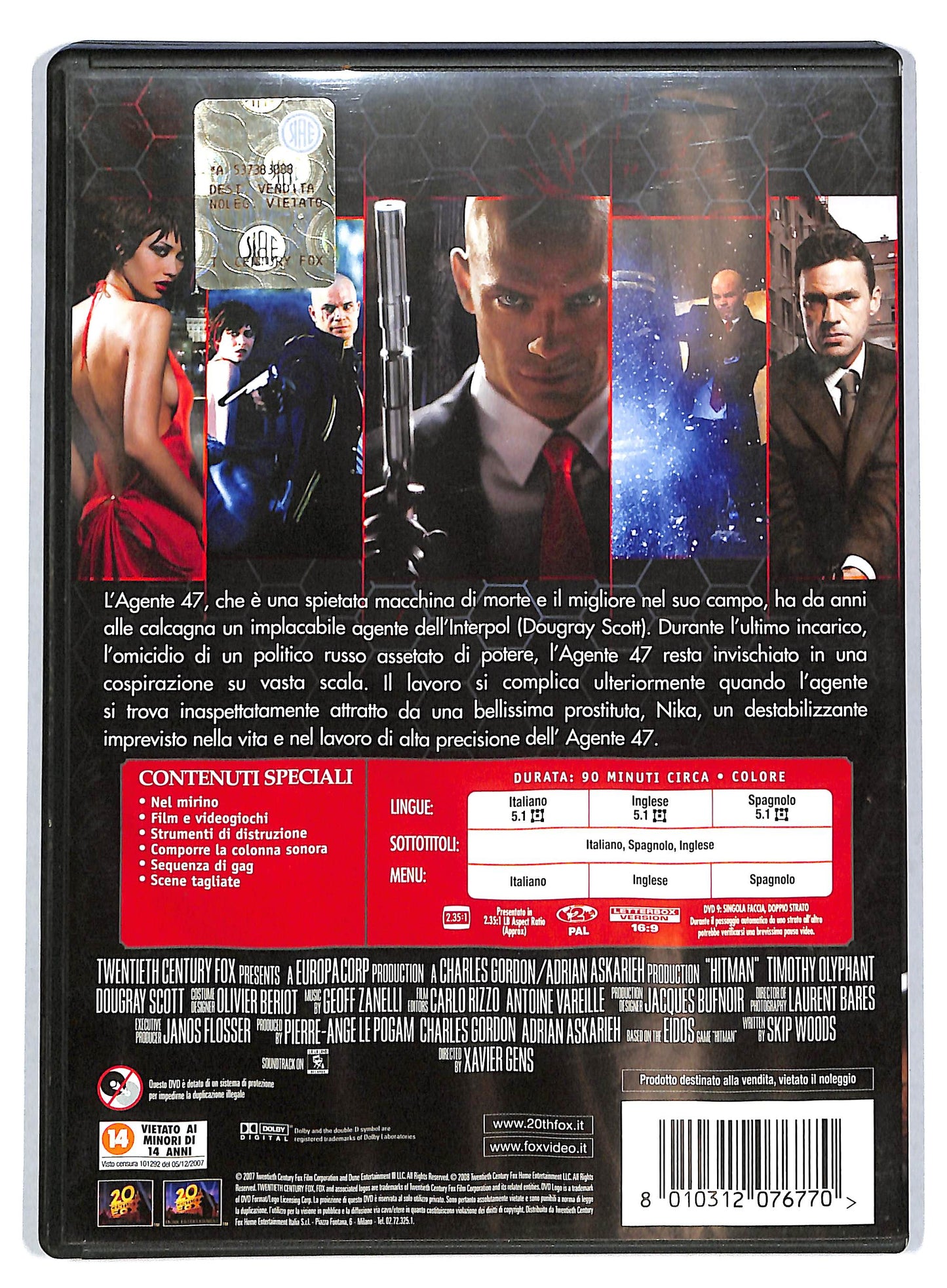 EBOND Hitman - L'assassino DVD D721423