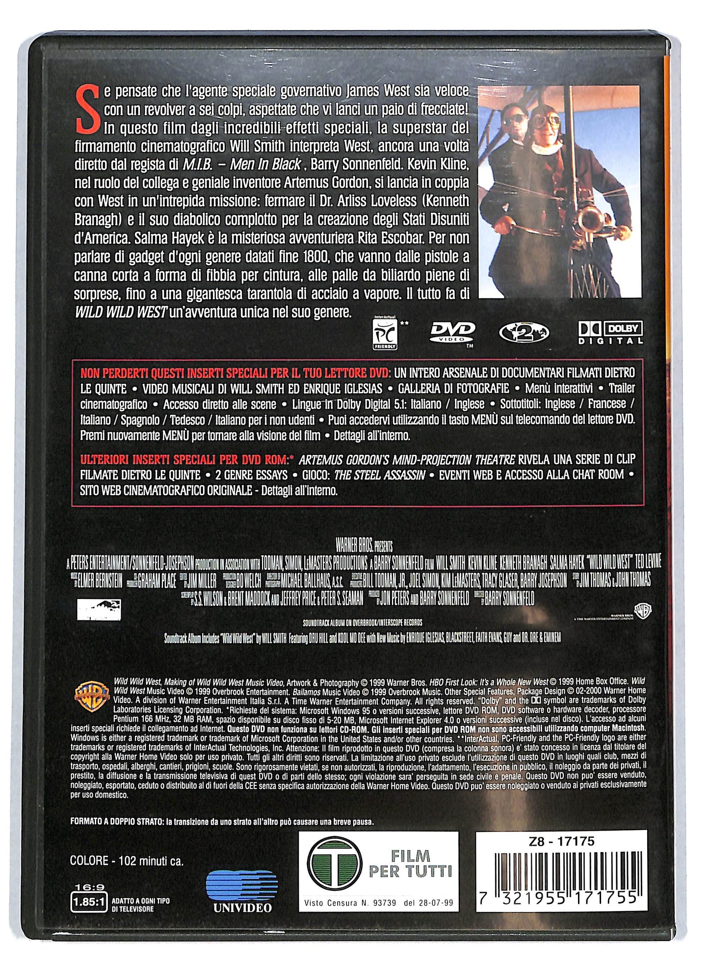 EBOND Wild wild West DVD D721441