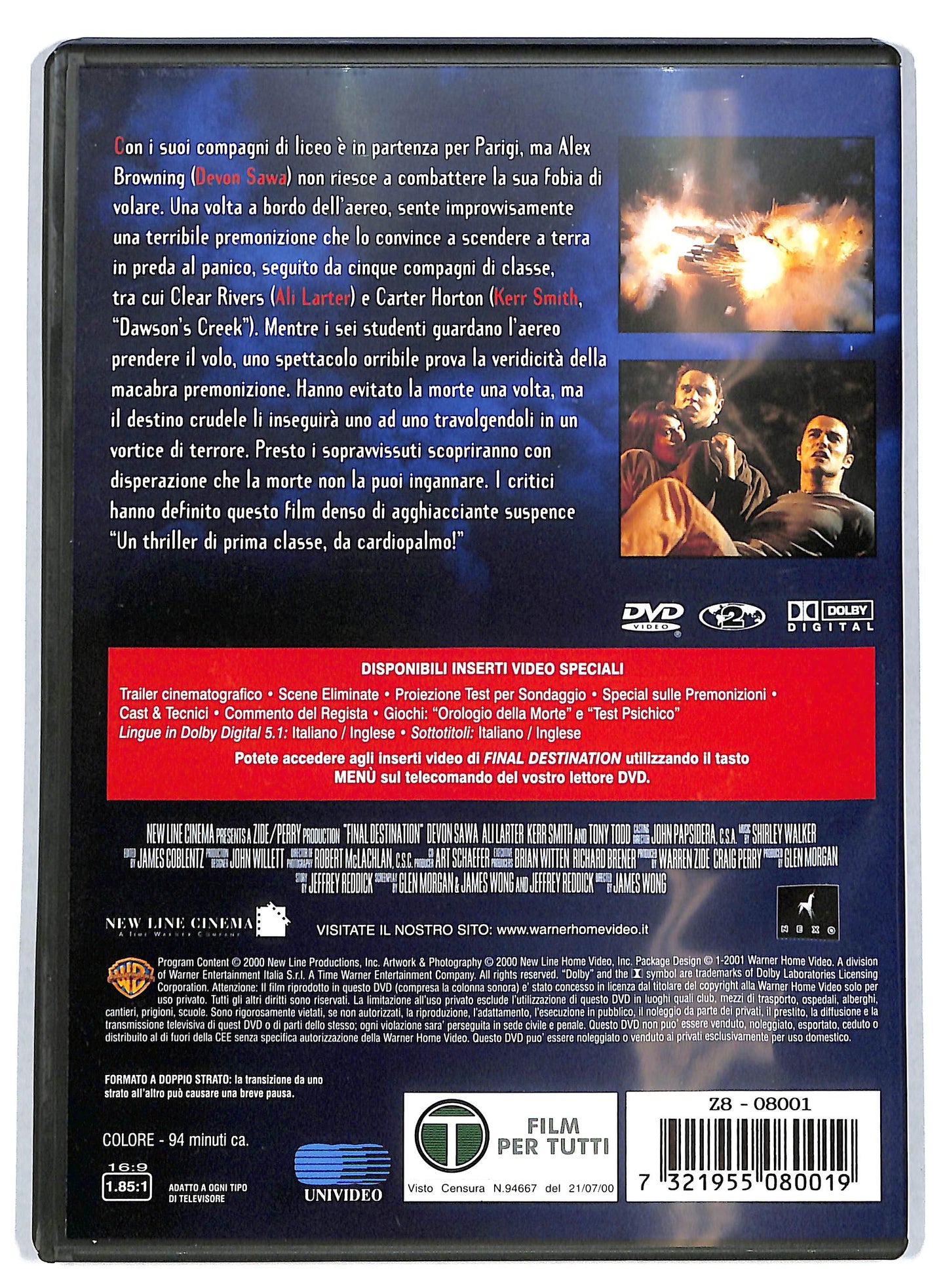 EBOND Final Destination DVD D721462