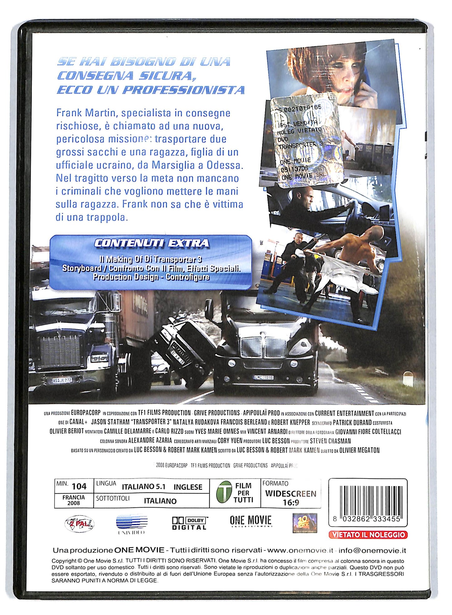 EBOND Transporter 3 DVD D721507