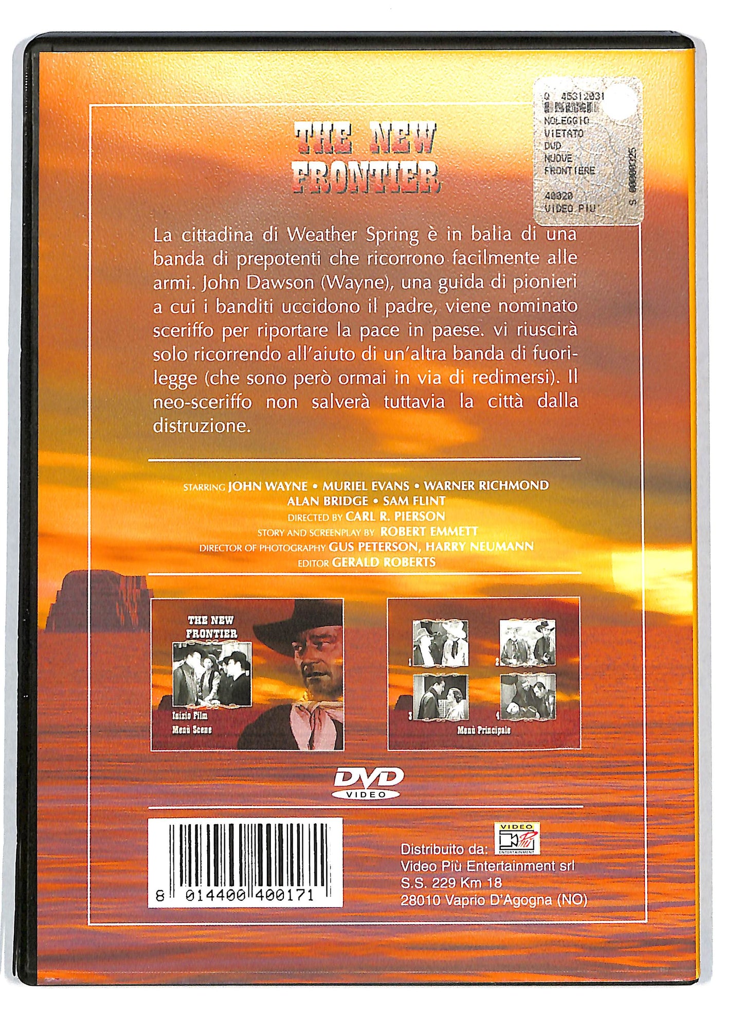 EBOND The New Frontier DVD D721522