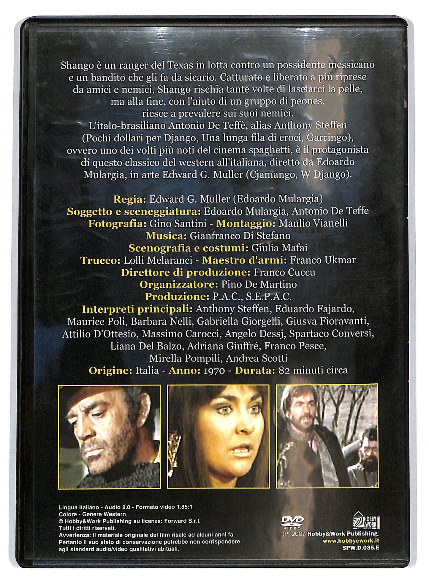 EBOND Shango, la pistola infallibile EDITORIALE DVD D721537