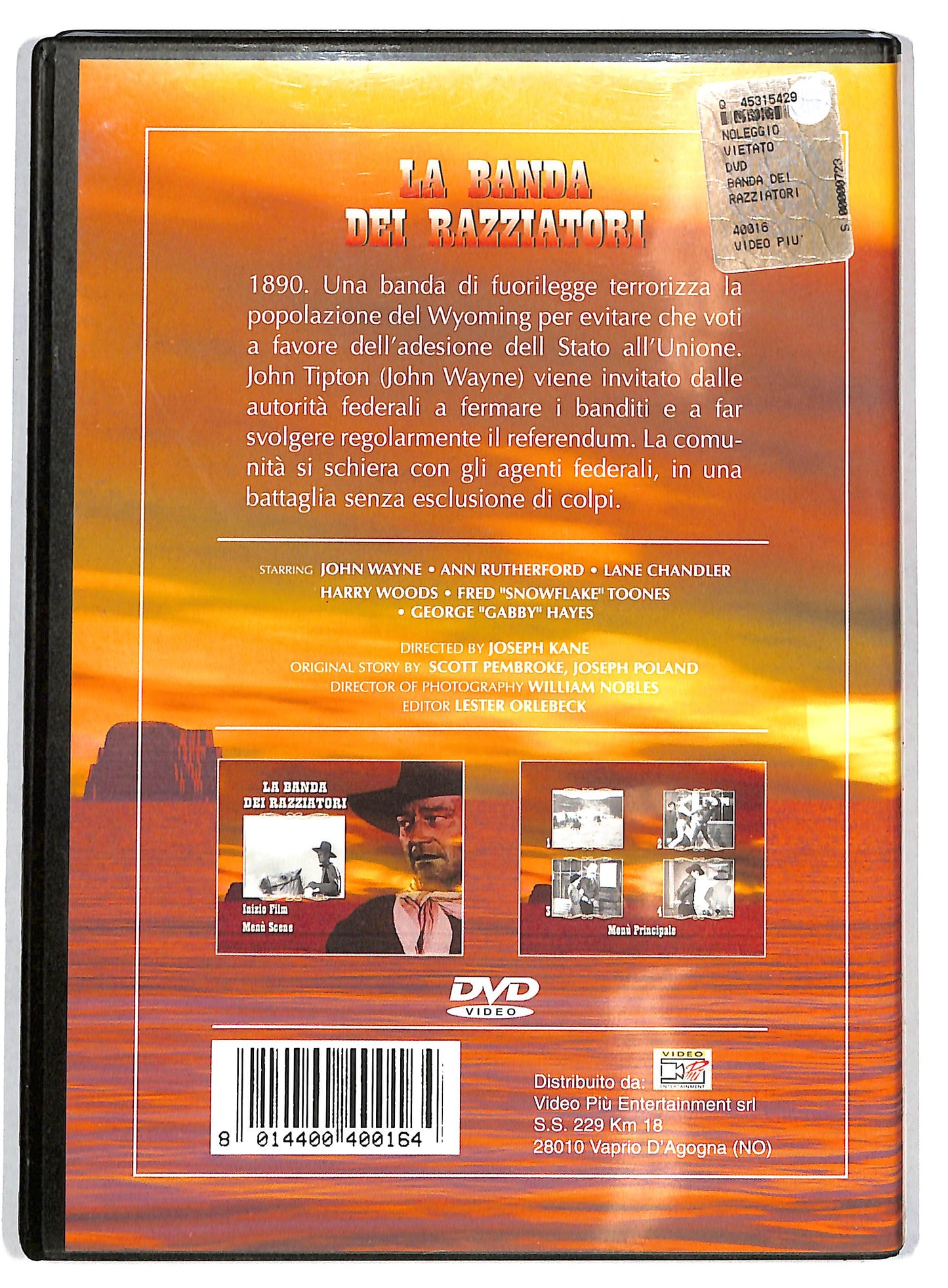 EBOND John Wayne - La banda dei razziatori EDITORIALE DVD D721623