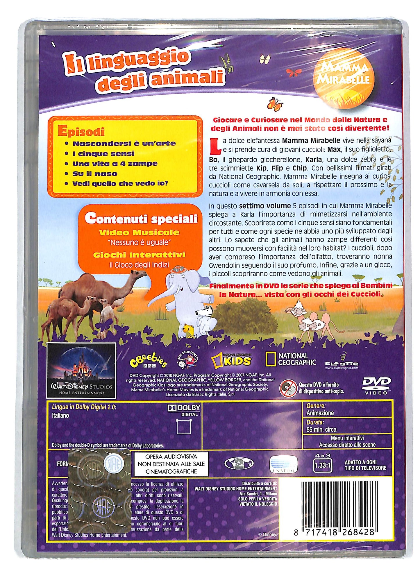 EBOND Mamma mirabelle volume 7 - Il linguaggio degli animali DVD D721701