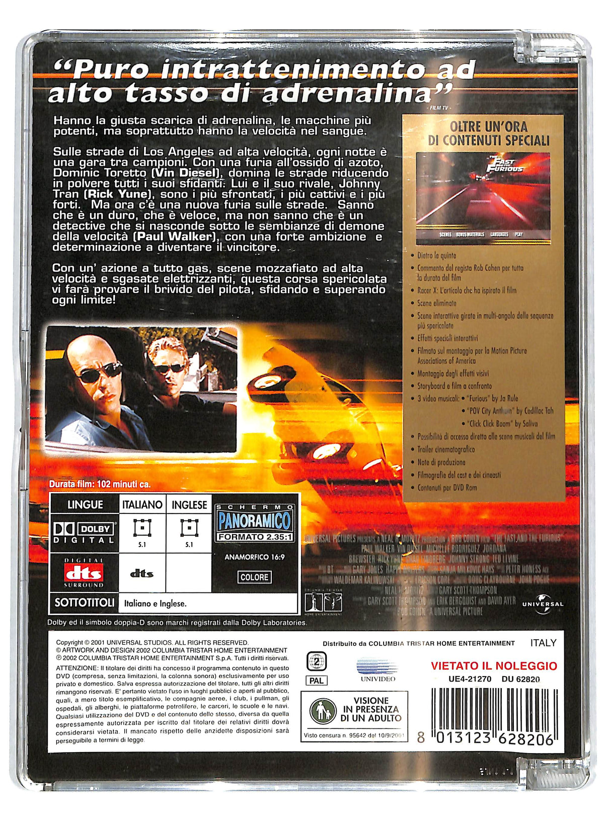 EBOND Fast and furious SJB DVD D721740