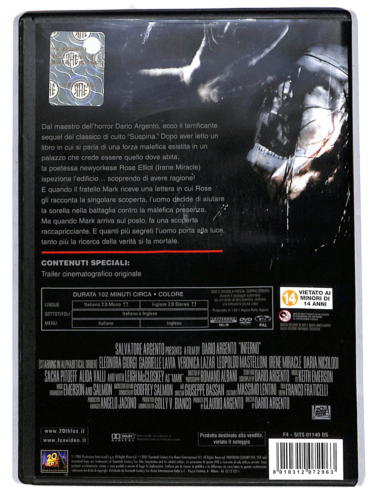 EBOND Inferno DVD D721812