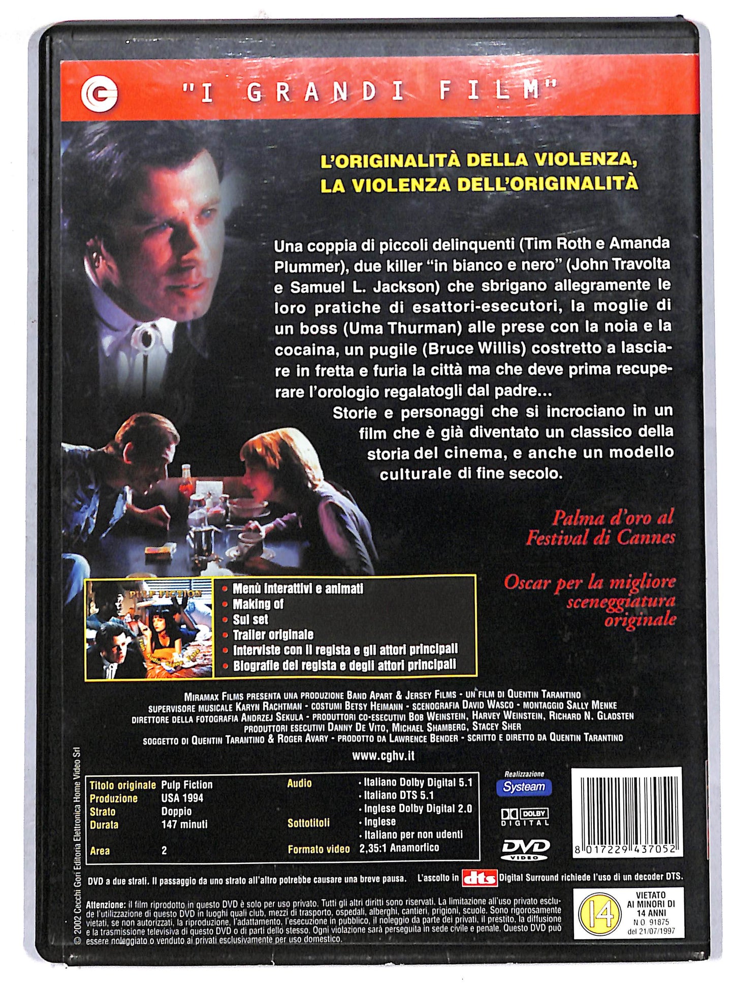 EBOND Pulp Fiction DVD D721910