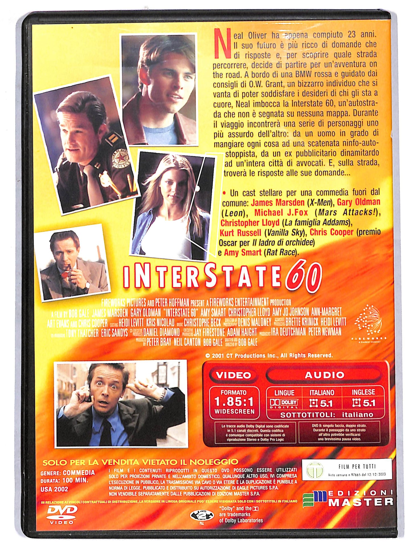 EBOND Interstate 60 EDITORIALE DVD D721919