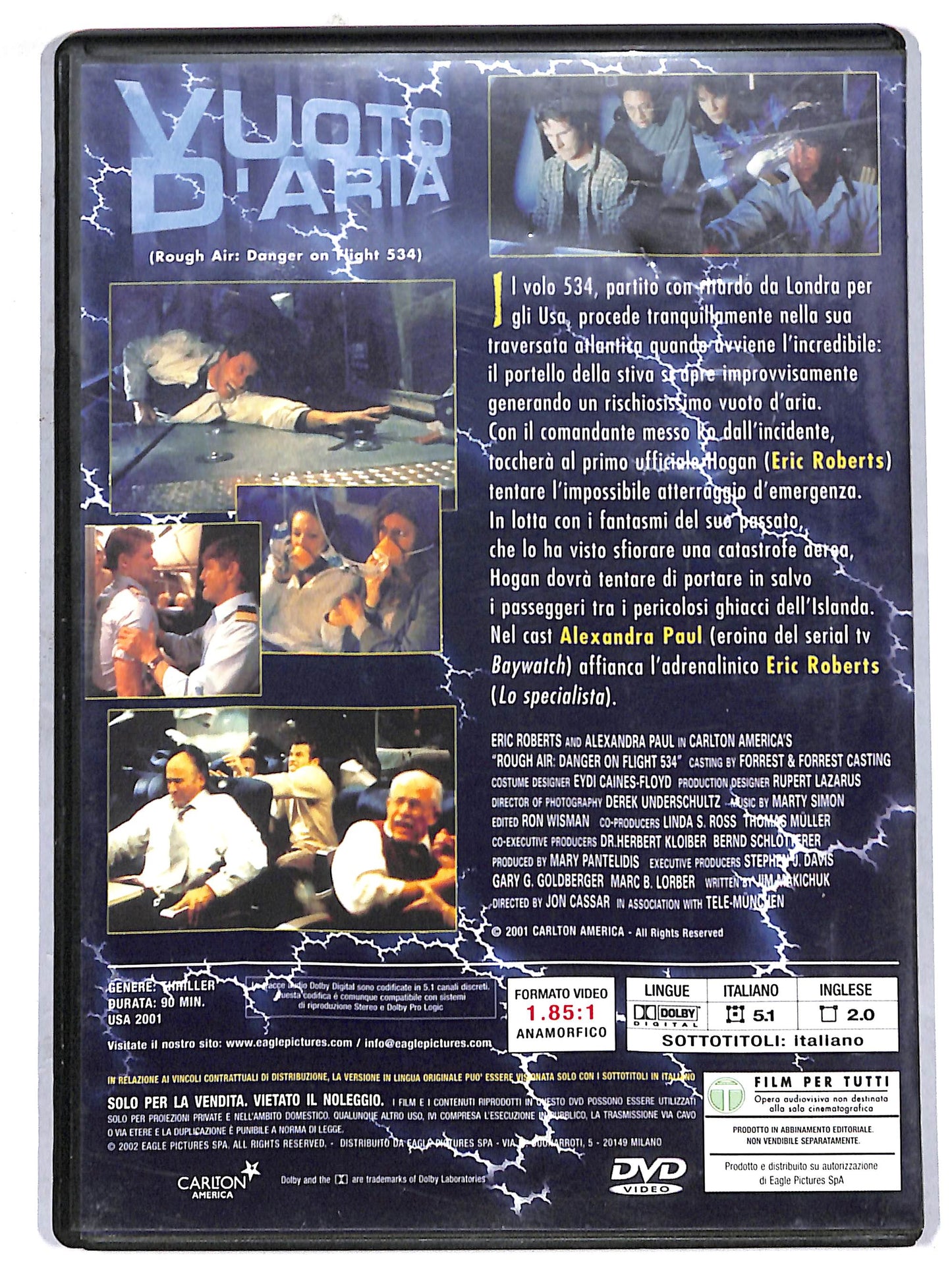 EBOND Vuoto d'aria EDITORIALE DVD D721949