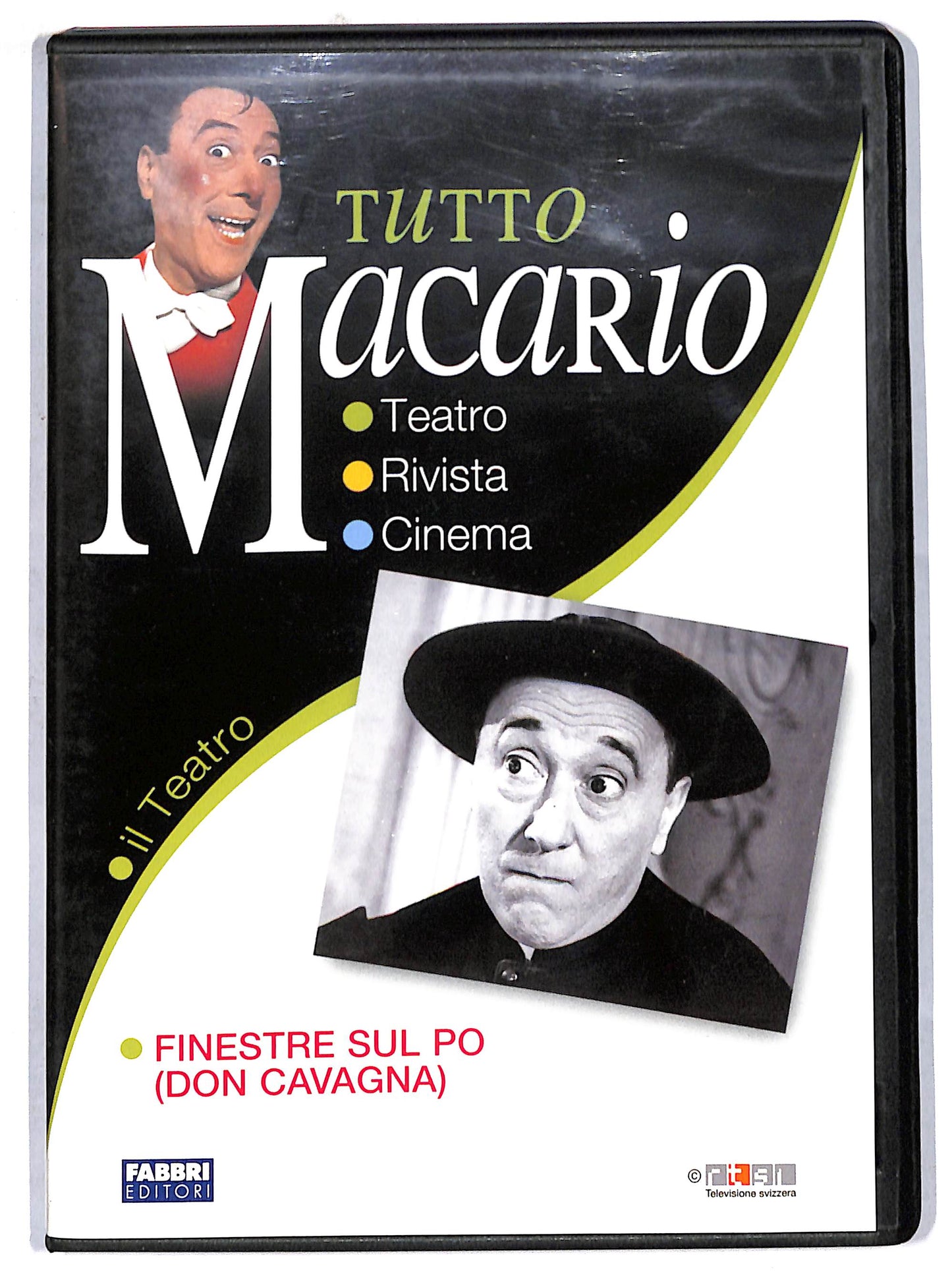 EBOND Finestre sul Po (don Cavagna) Tutto Macario EDITORIALE DVD D722033