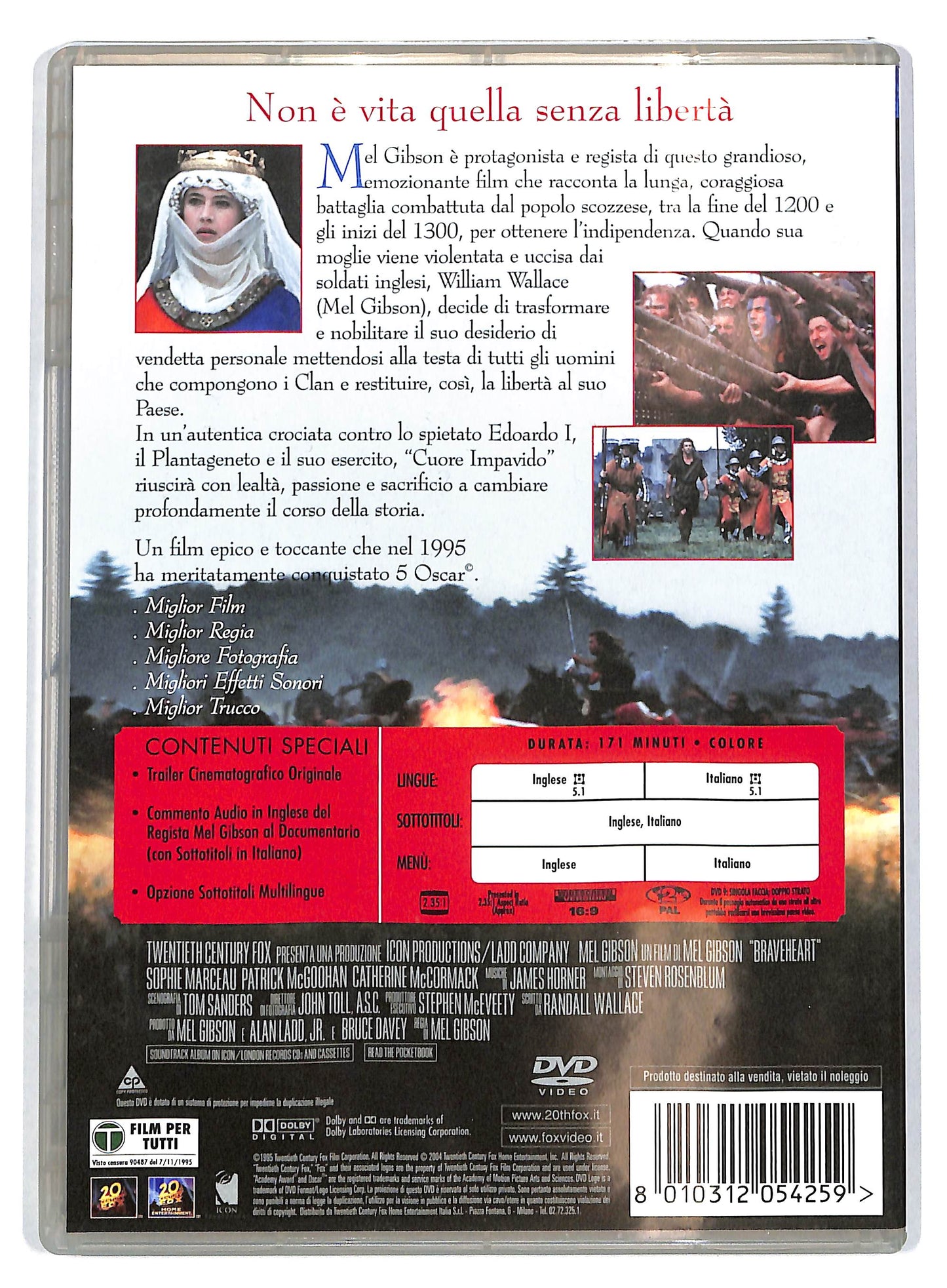 EBOND Braveheart DVD D722113