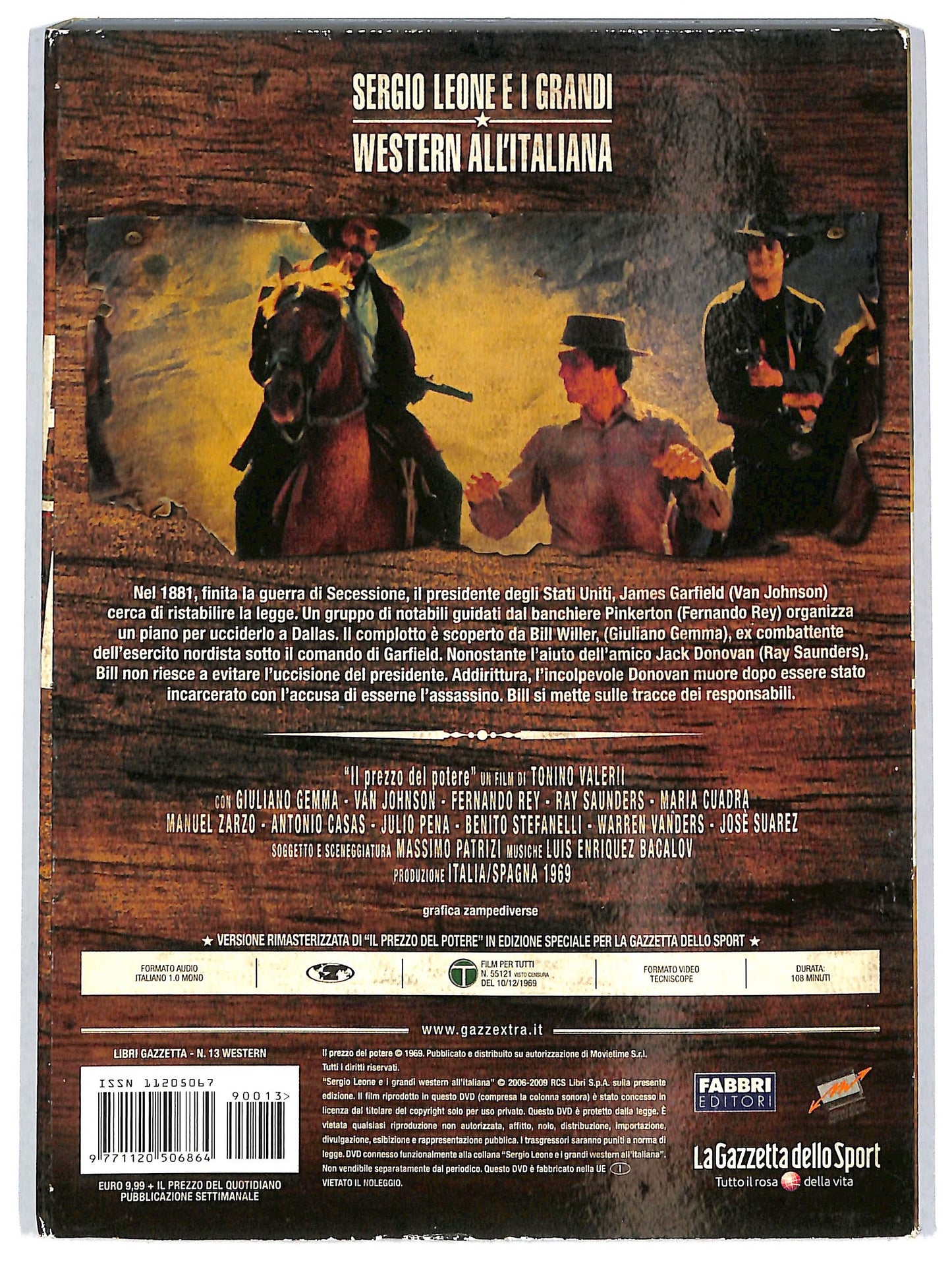 EBOND Il prezzo del potere - Slipcase Volume 13 EDITORIALE DVD SLIM D722120