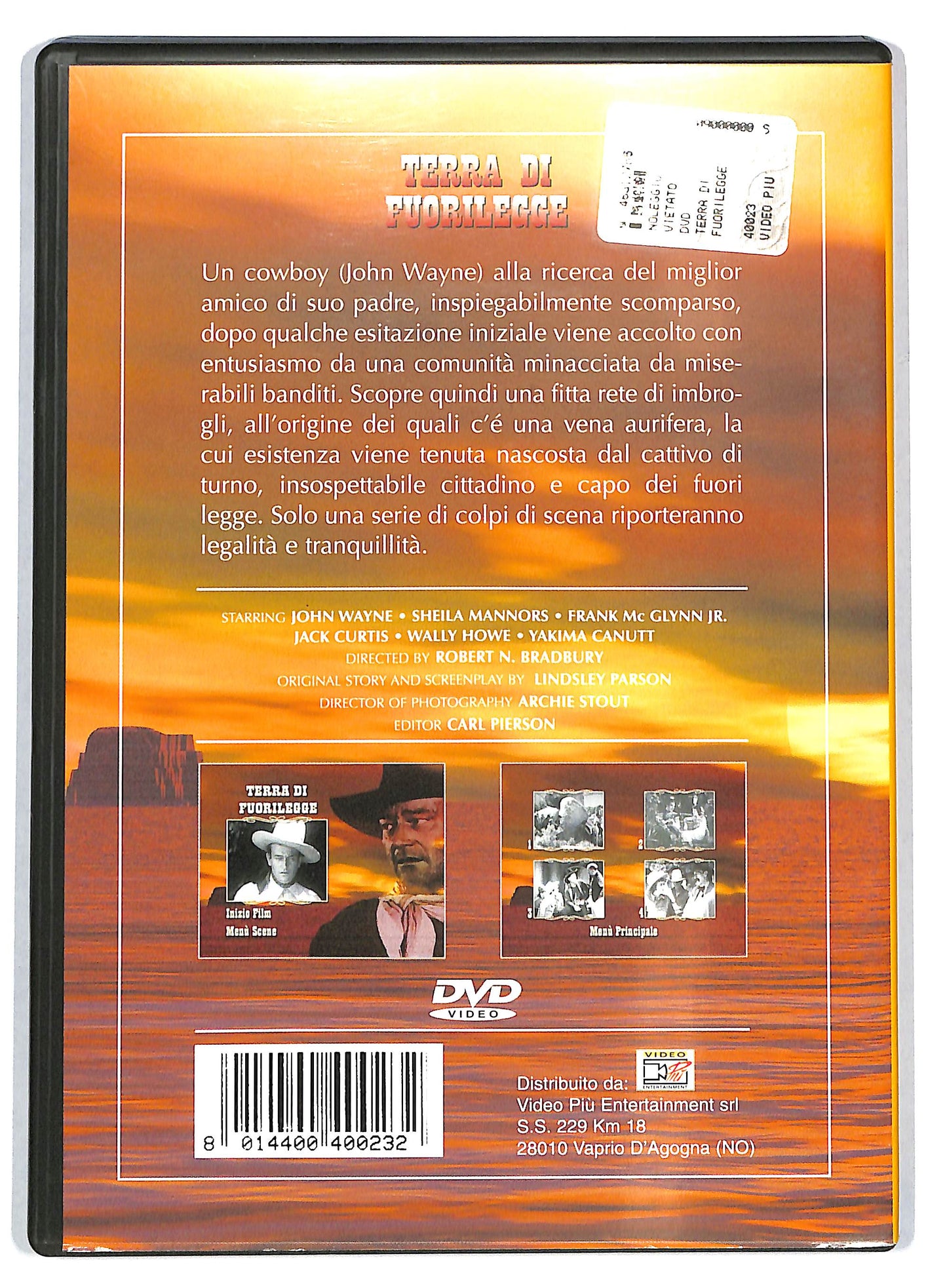 EBOND John Wayne - Terra di fuorilegge   DVD D722155