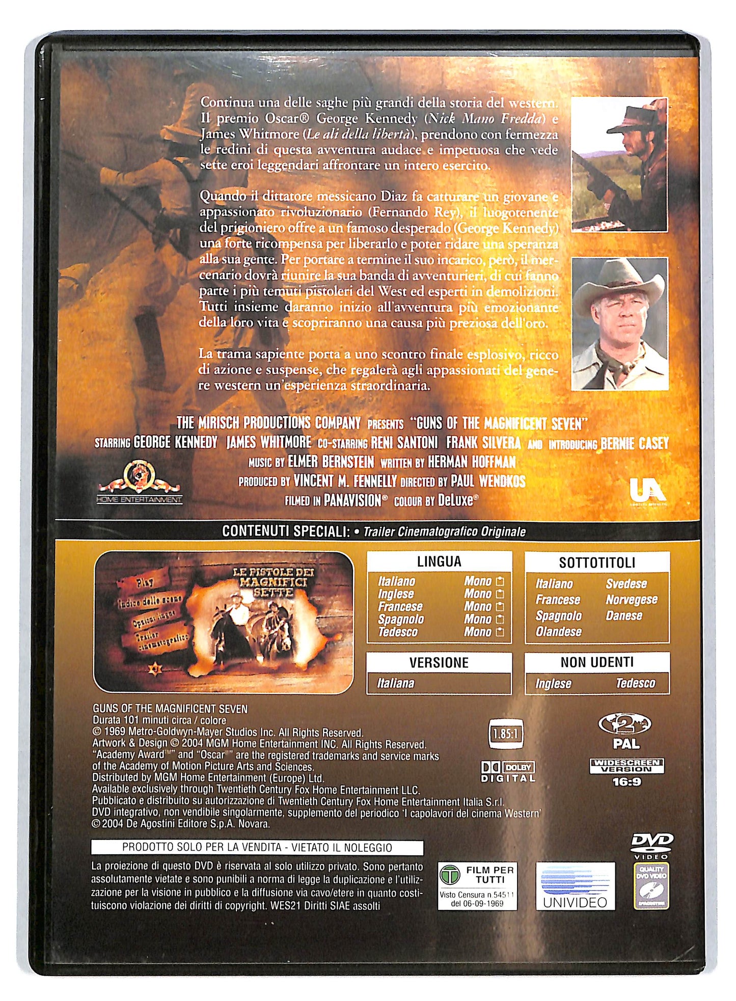 EBOND Cinema Western - Le pistole dei magnifici sette EDITORIALE DVD D722156