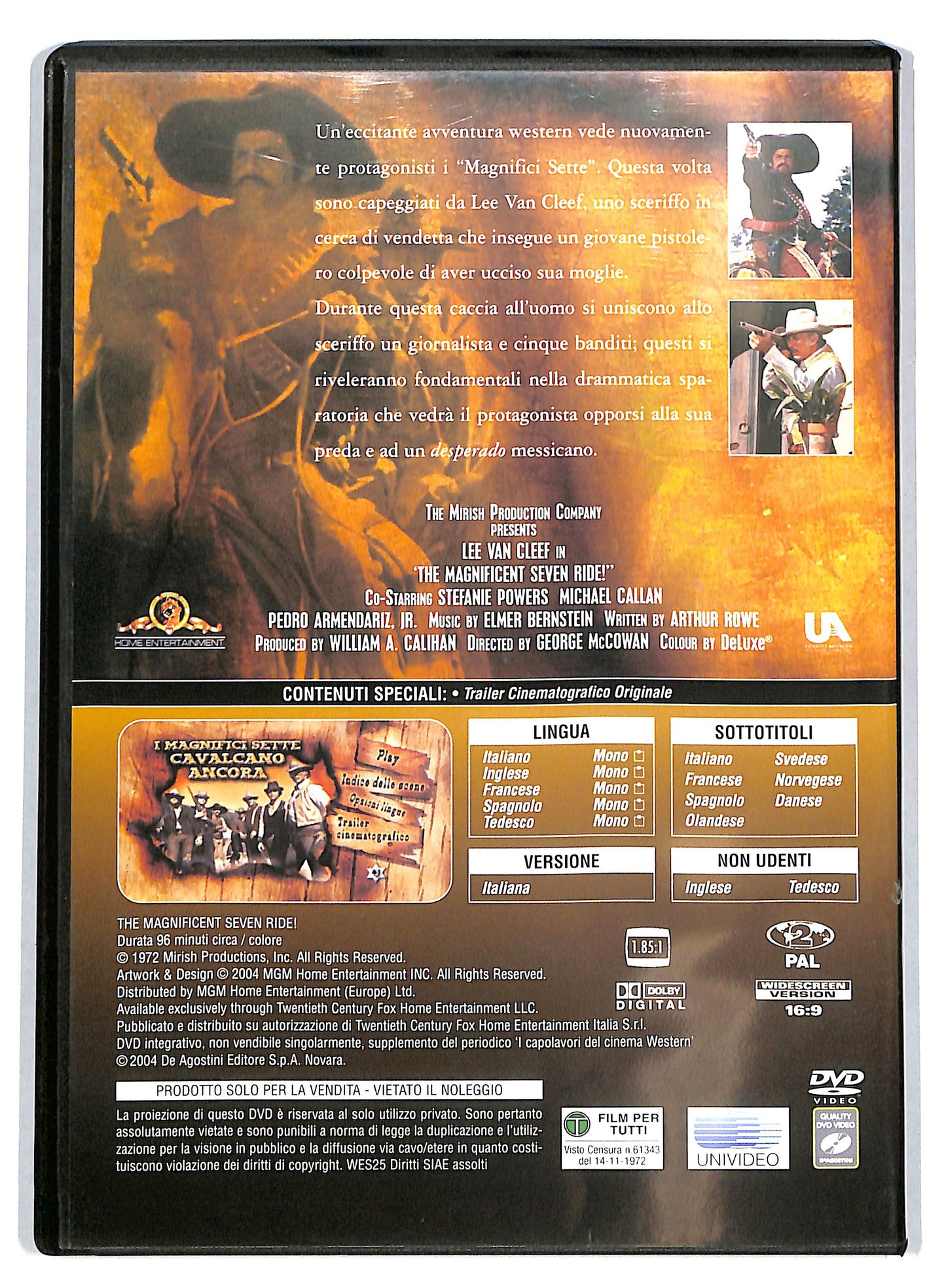 EBOND Cinema Western - Le pistole dei magnifici sette EDITORIALE DVD D722215