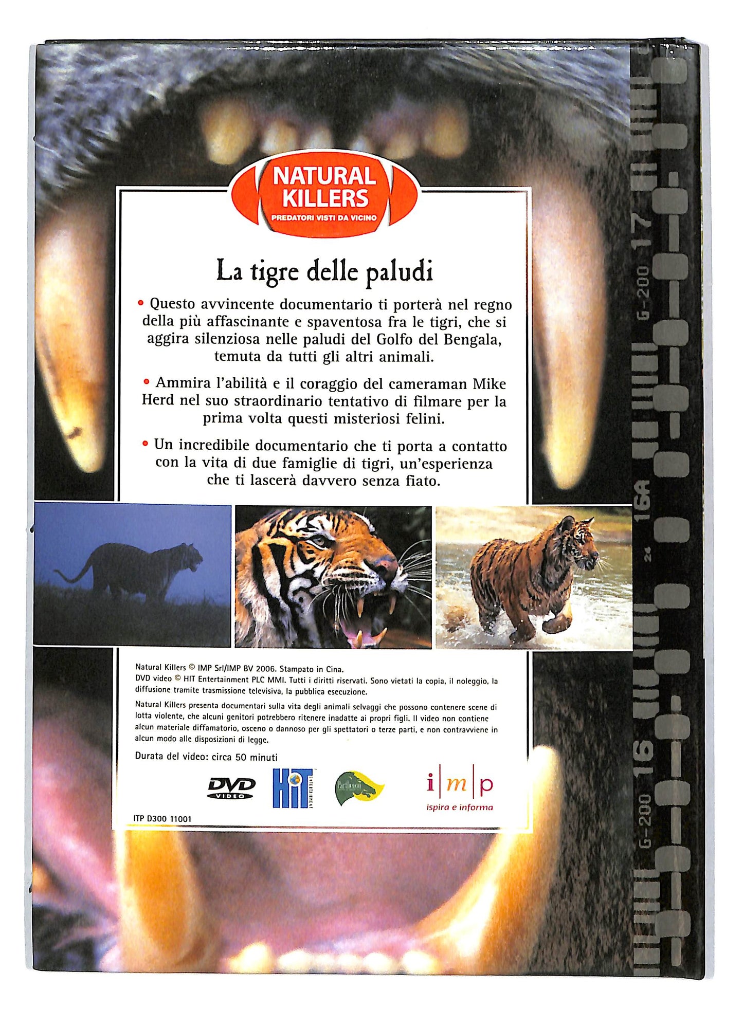 EBOND Tigre delle paludi DVD EDITORIALE D722225